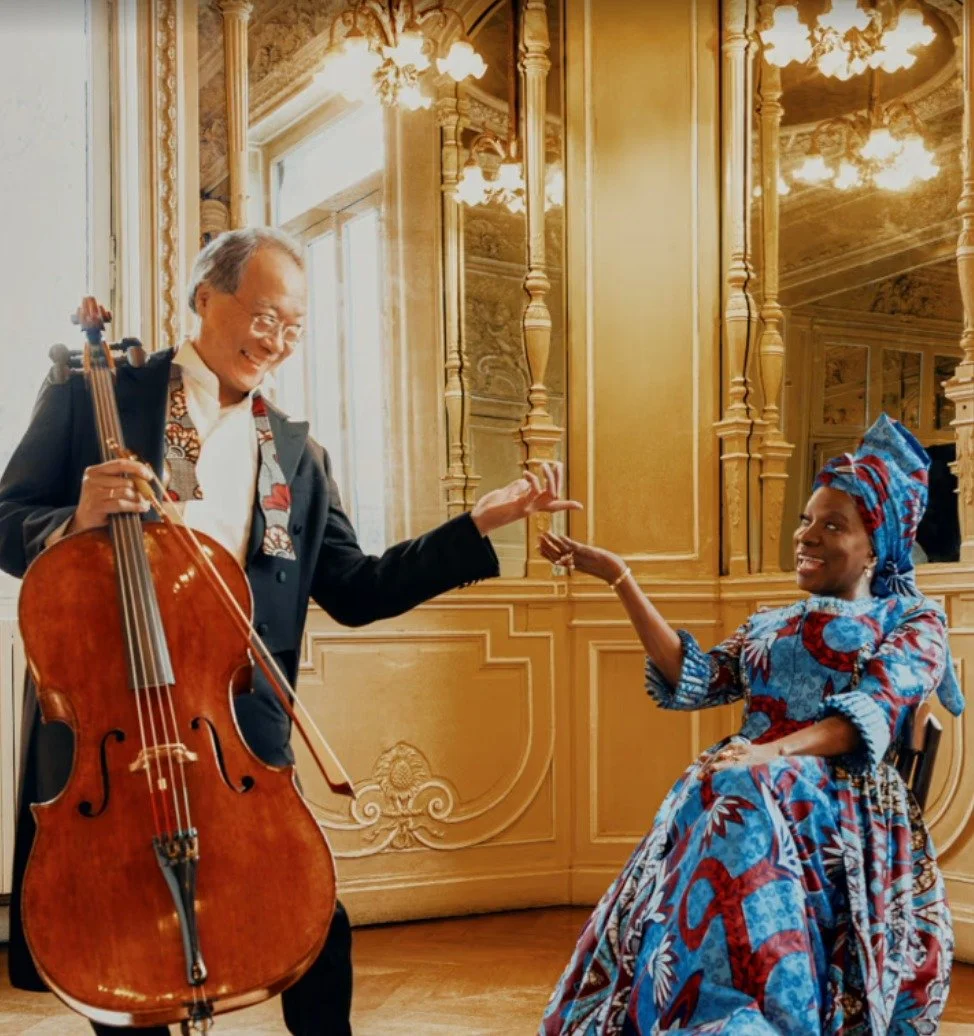 Join us! On August 28, legendary cellist Yo-Yo Ma teams up multi-Grammy winner Ang&eacute;lique Kidjo for SARABANDE AFRICAINE, a genre-spanning musical collaboration you won&rsquo;t want to miss, under the stars at the Hollywood Bowl. 

For tickets a