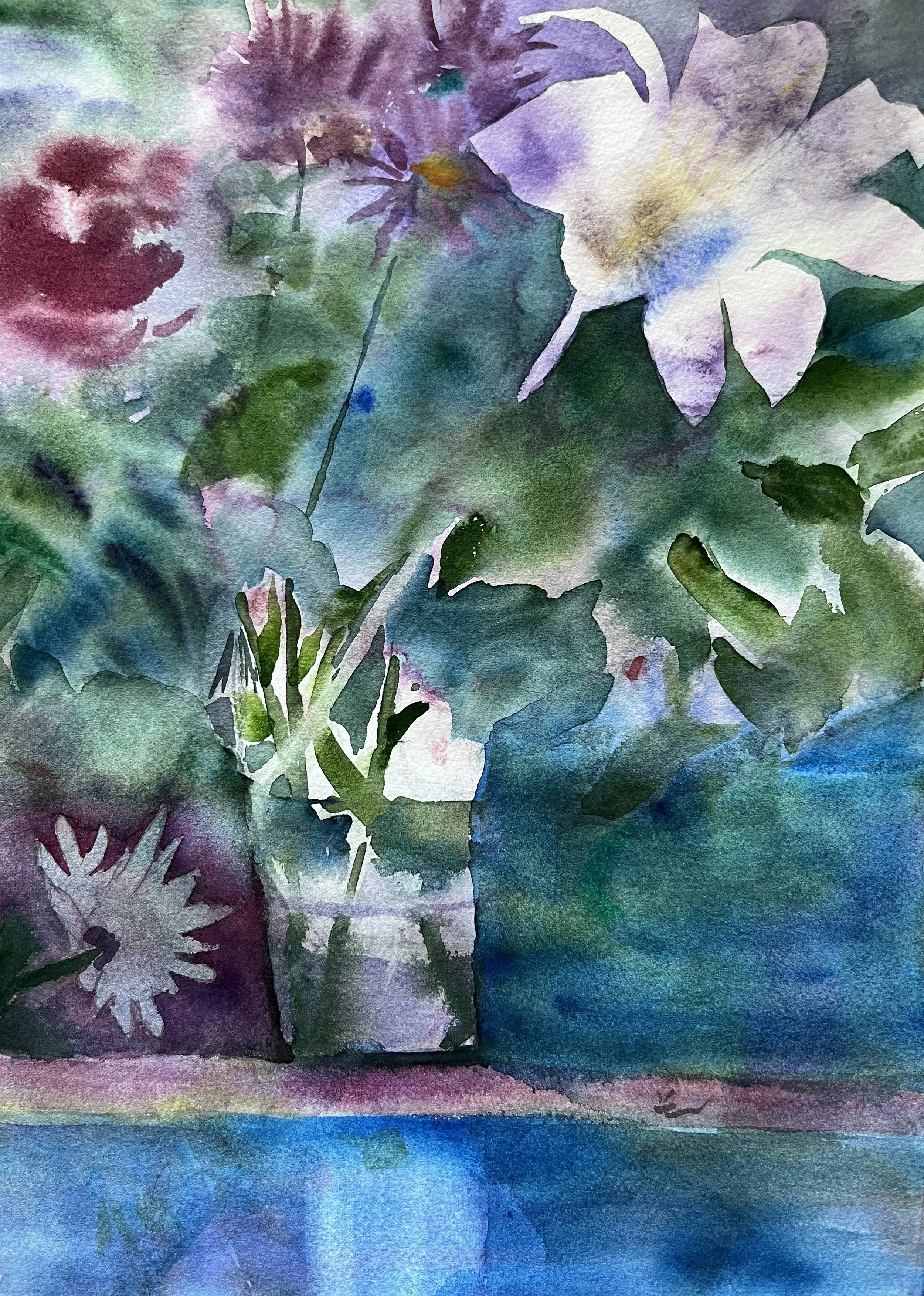 Bouquet, 14 x 18, sold