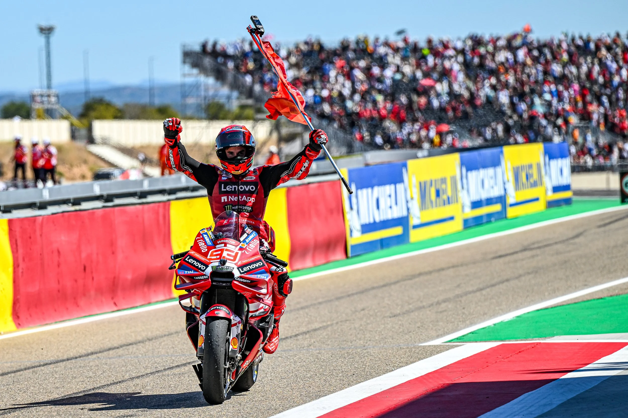 Marquez completes Aragon double to reignite MotoGP title challenge