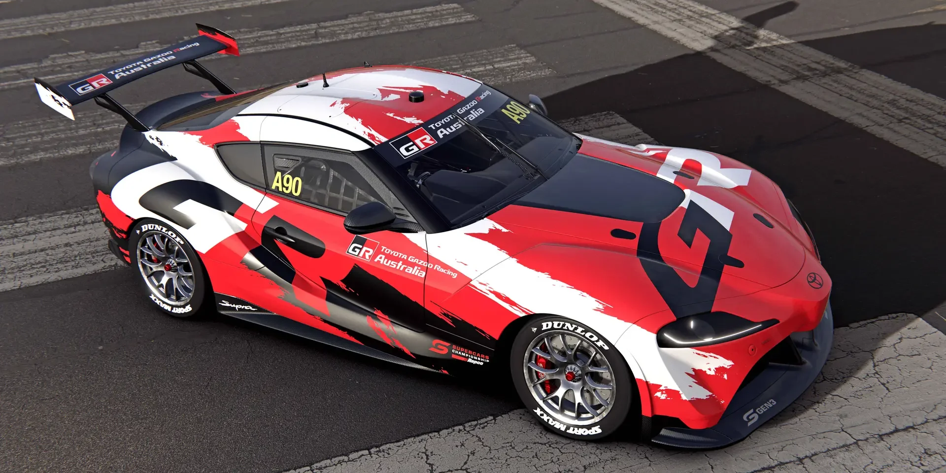 Toyota Reveals Final 2026 GR Supra Supercar Ahead of Supercars Debut