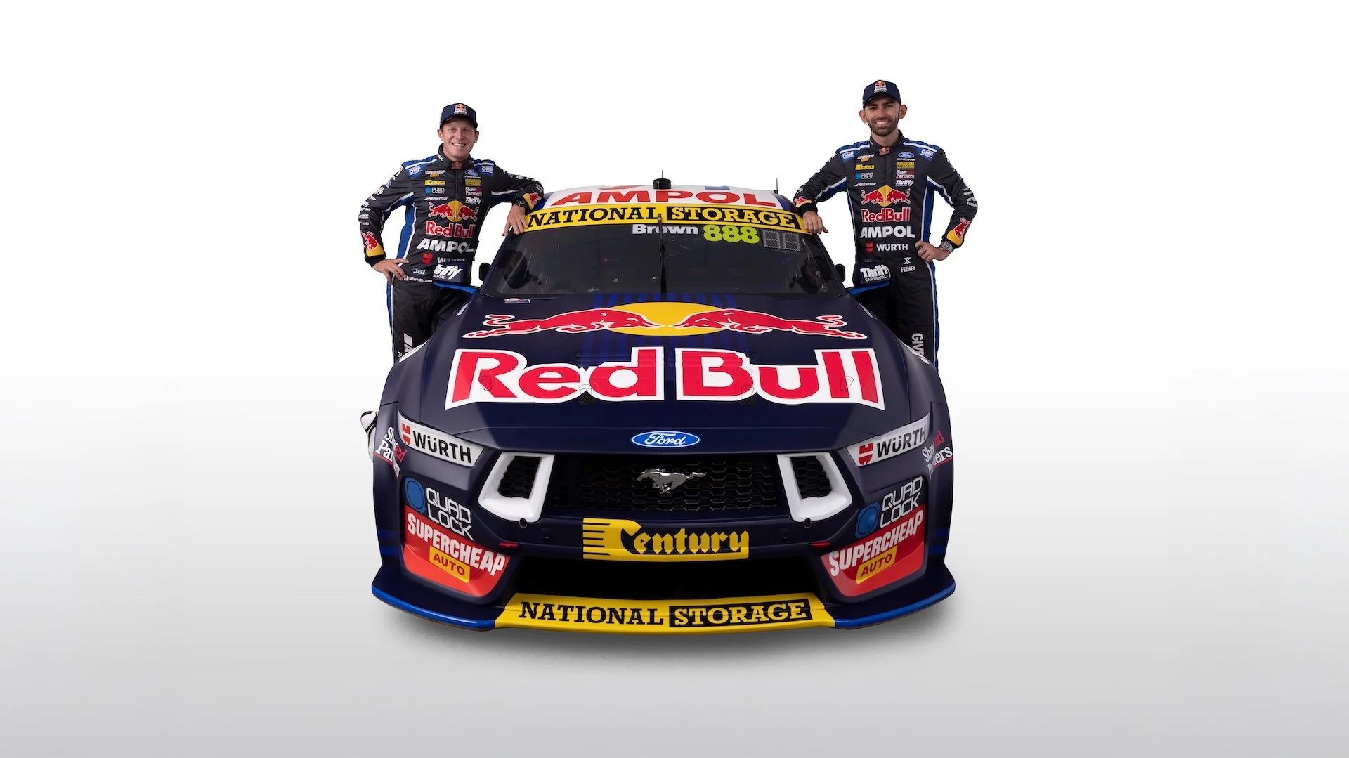 Red Bull Ampol Racing Unveils New Ford Mustang Livery Ahead of 2026 Supercars Season
