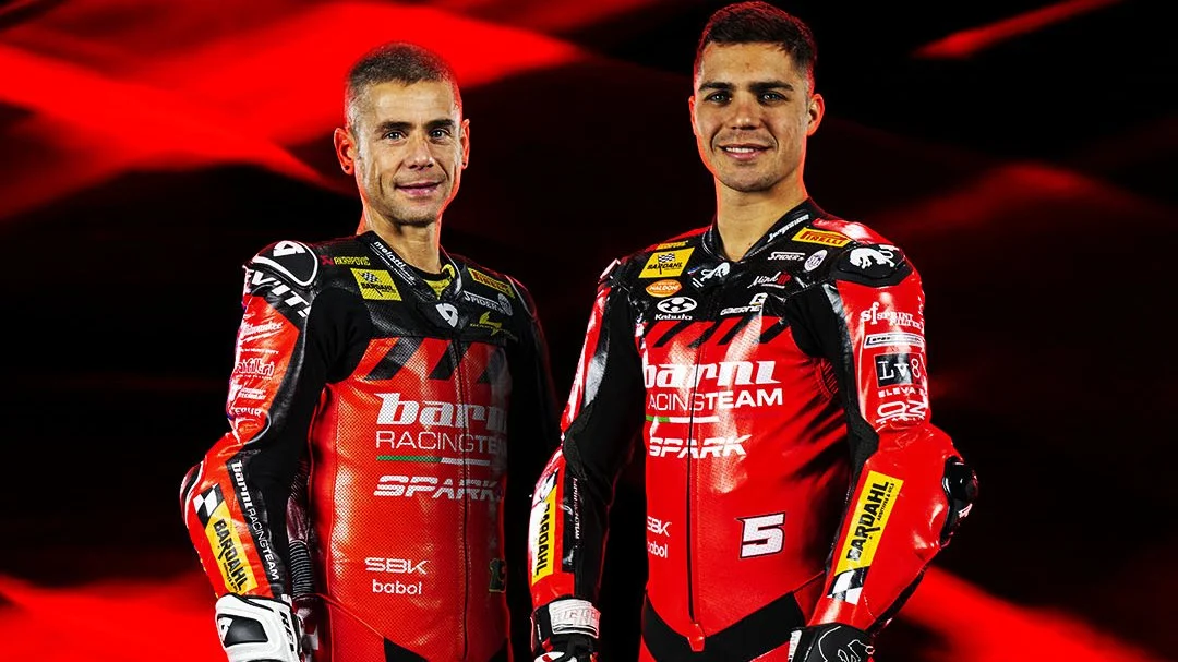 Barni Ducati Reveal Striking 2026 Livery for Bautista and Montella