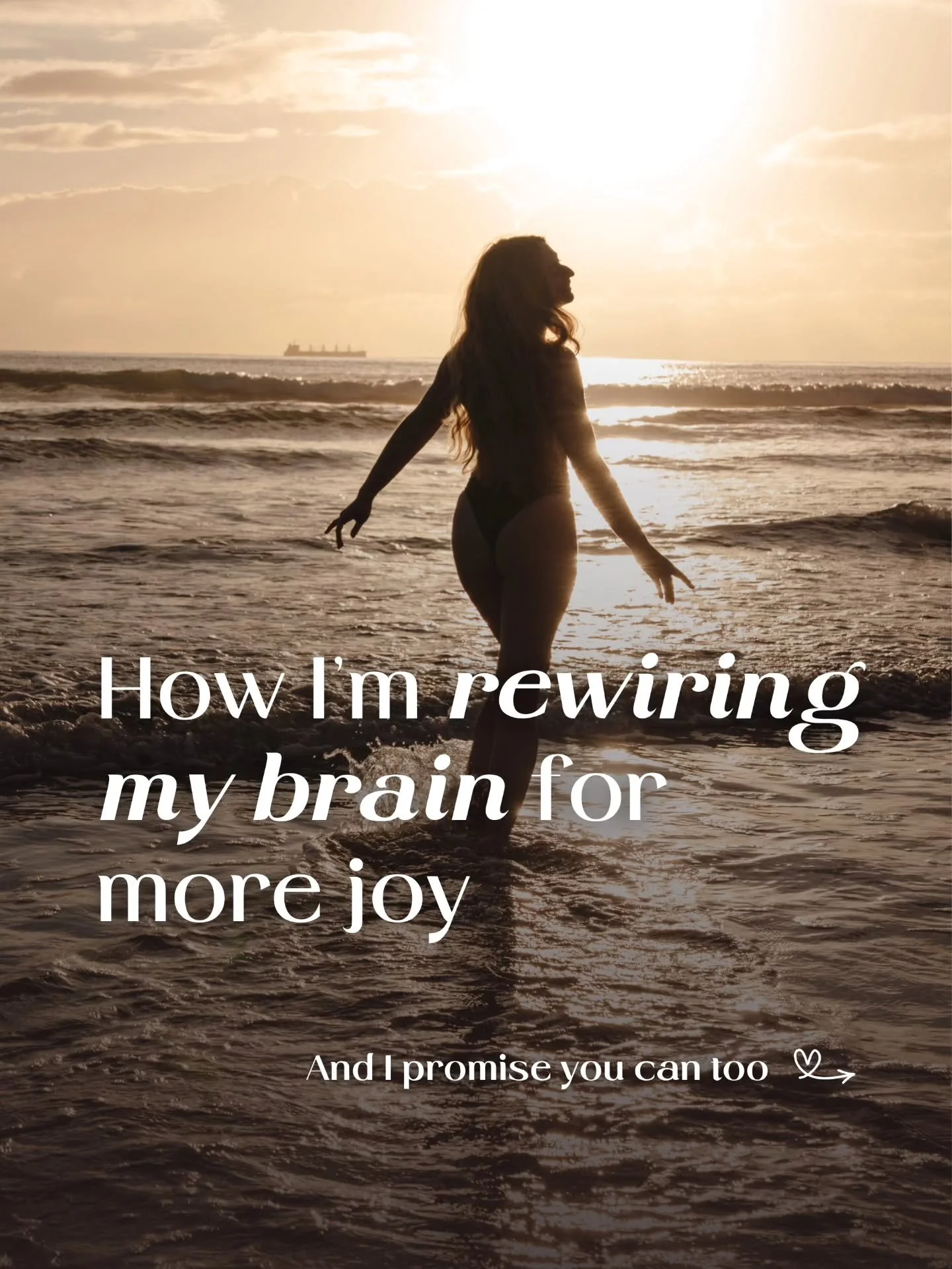 I want to be really clear on one thing 👇🏻

I'm not here for toxic positivity and 'good vibes only'.
This is not about always being happy.

I don't believe in forcing positive thinking nor in trying to always see the good in a situation.

Neither do