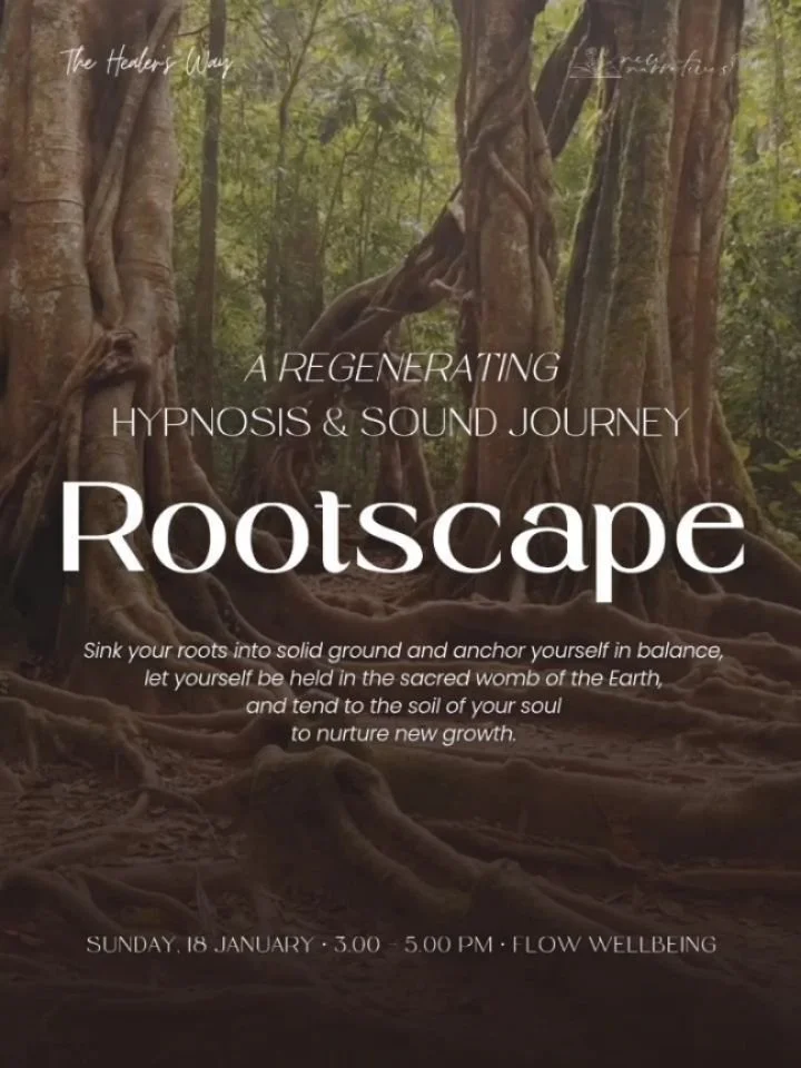 Come and root down deep with us 🌱✨

Our third Elemental Soundscape journey is happening in January, inviting you to ground into the new year with intention.

If the end-of-year busyness has left you feeling drained and depleted, this is your space t