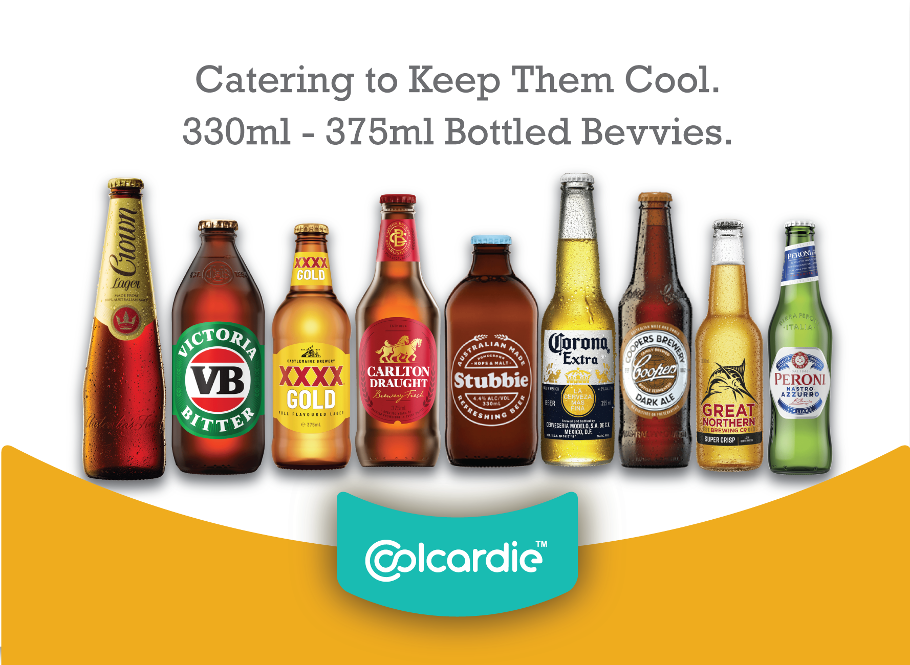 Sustainable Stubbie Cooler for all sizes