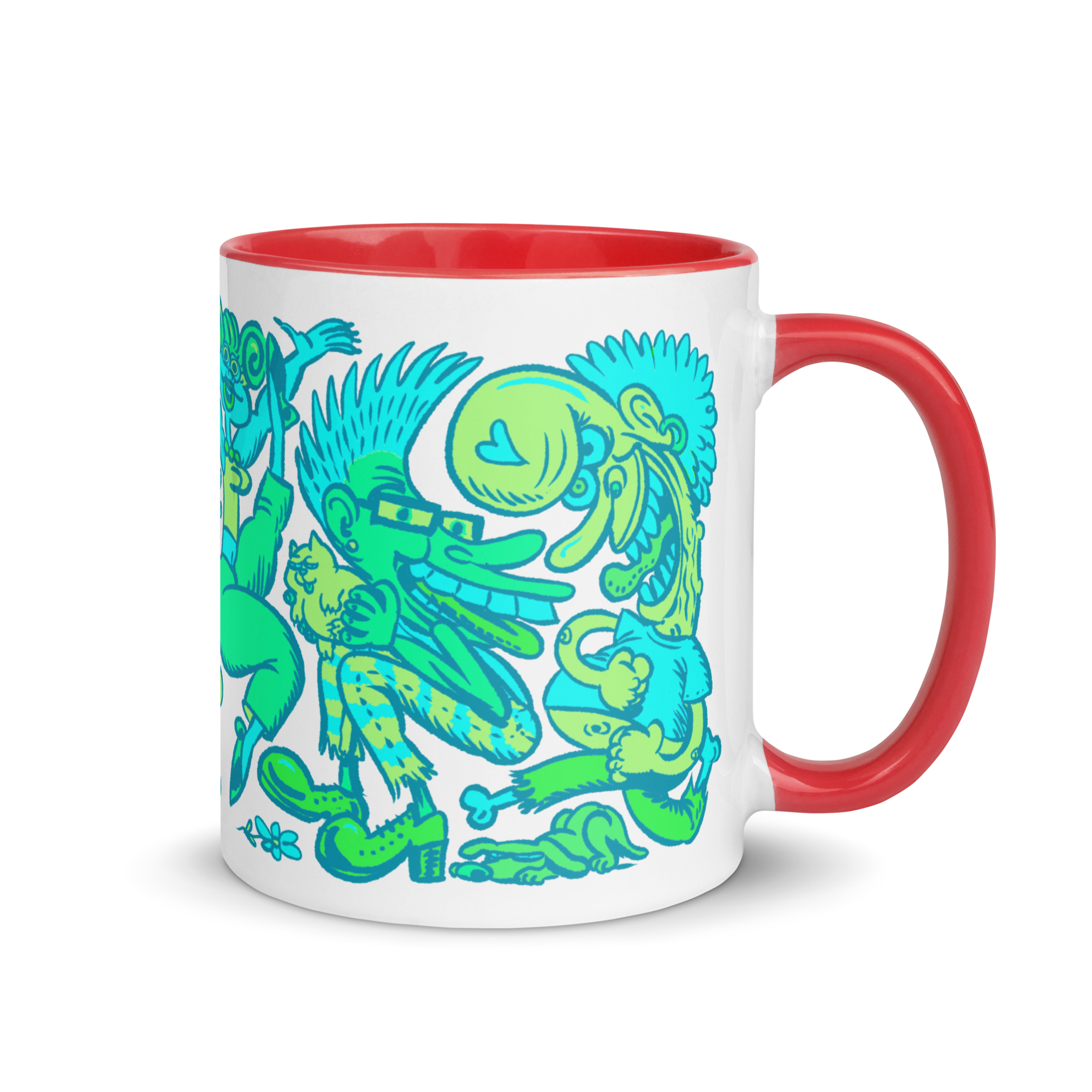 COOL DANCIN' Mug with Color Inside
