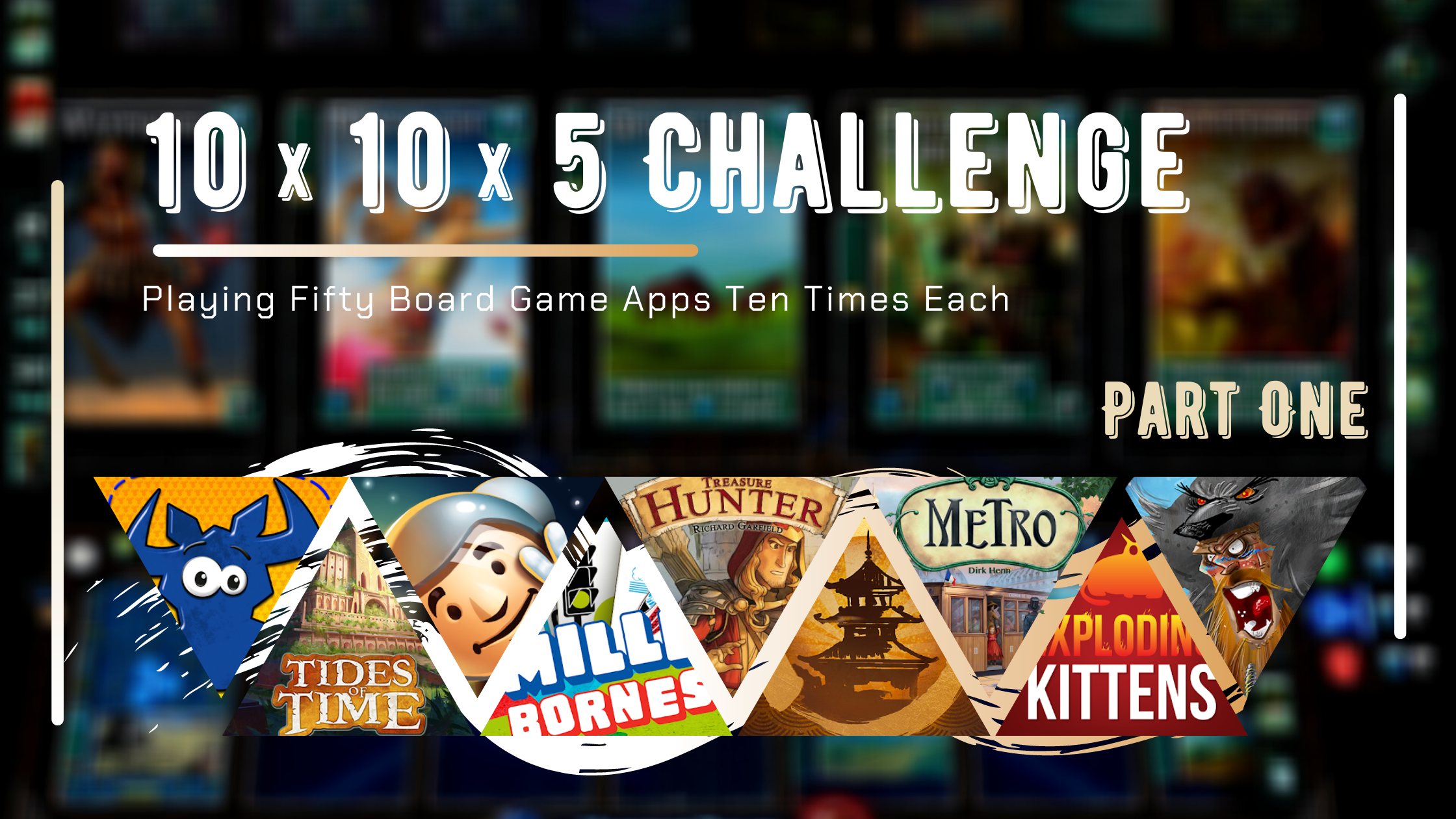 10x10(x5) Challenge, Part One