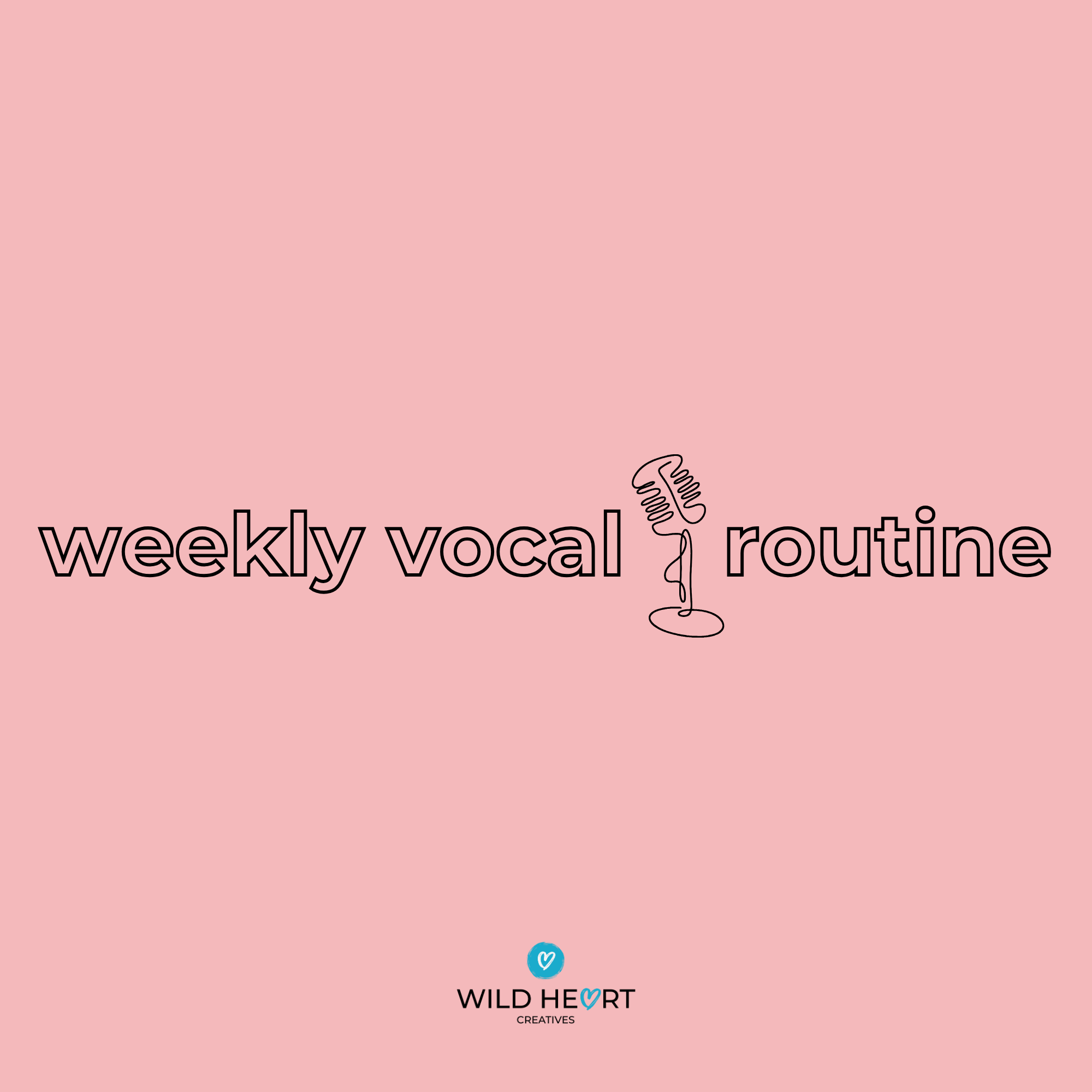 Weekly Vocal Routine (Red)