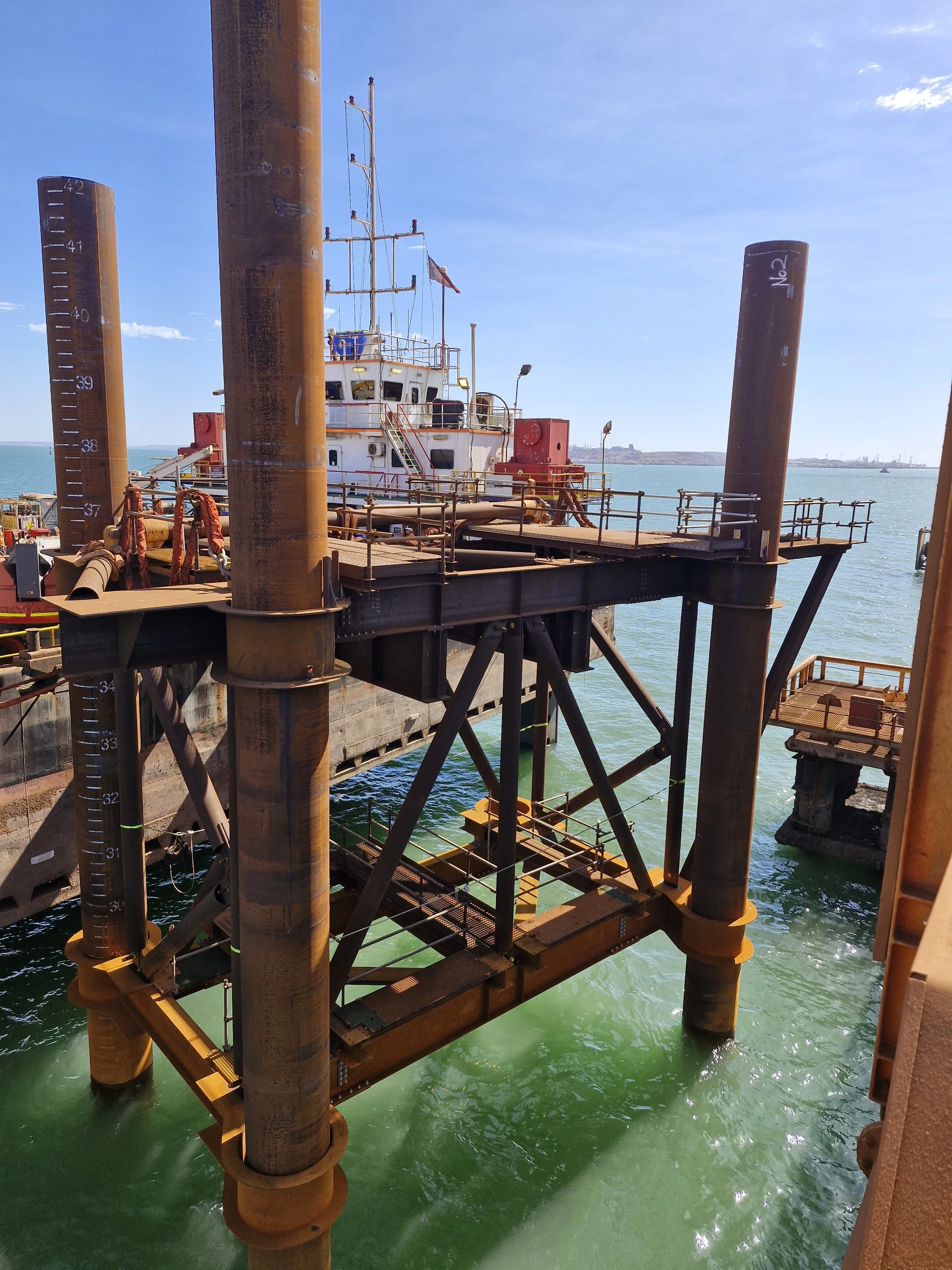 Parker Point Fuel Wharf Temporary Works (Dampier, WA)