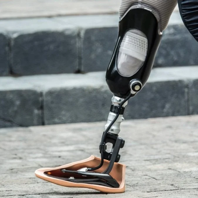 Below knee Prosthetic, BK,