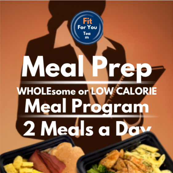 2 meals a day meal prep program in Guam by Fit For You Guam with wholesome or low-calorie prepared meals
