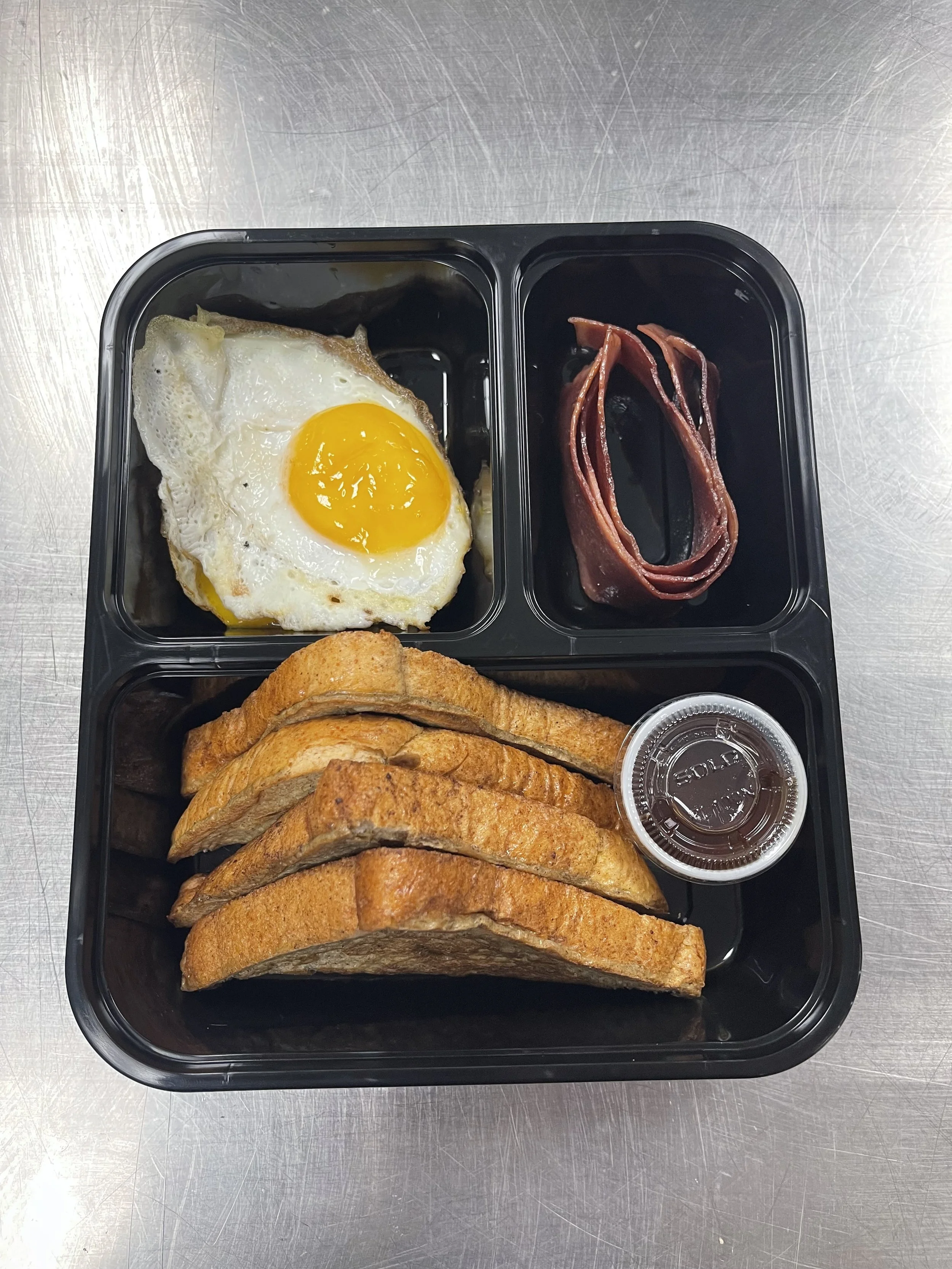 French Toast with Turkey Bacon, Sunny Egg and Syrup.jpg