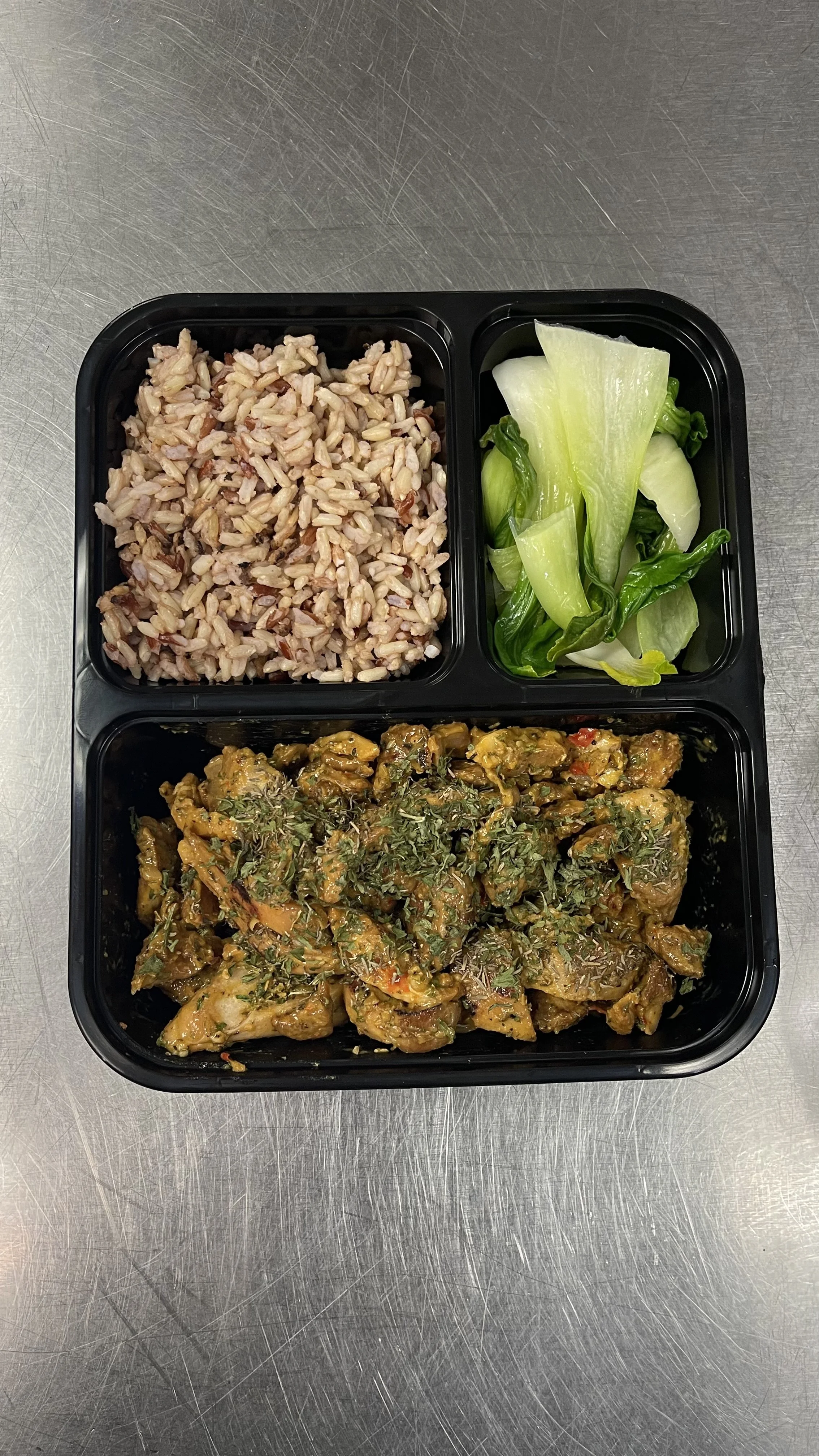 Herb Roasted Chicken with Brown Rice and Bokchoy.jpg