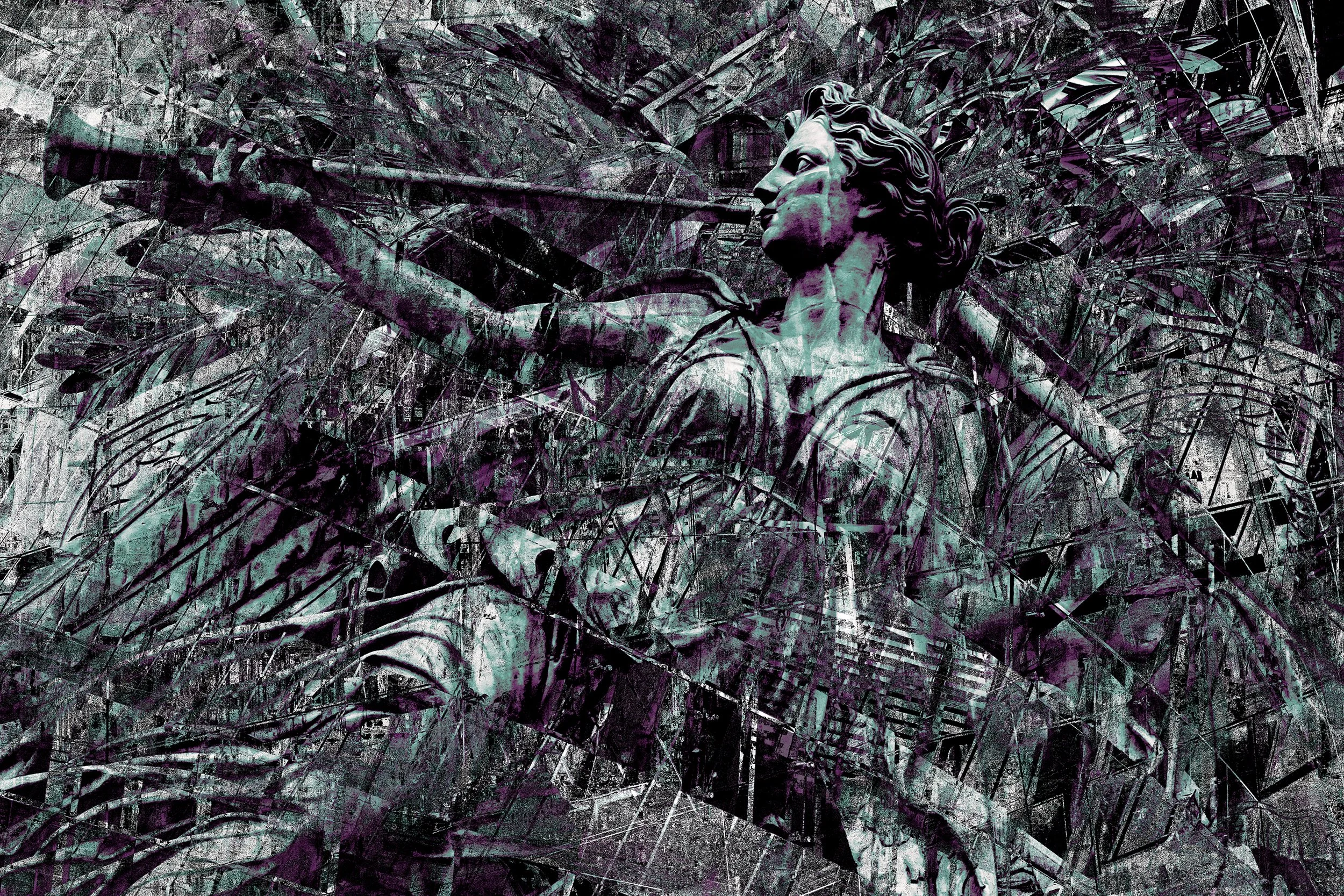 Dream Herald / 2025 /36 in x 54 in / digital, giclée / (1/1) $3000