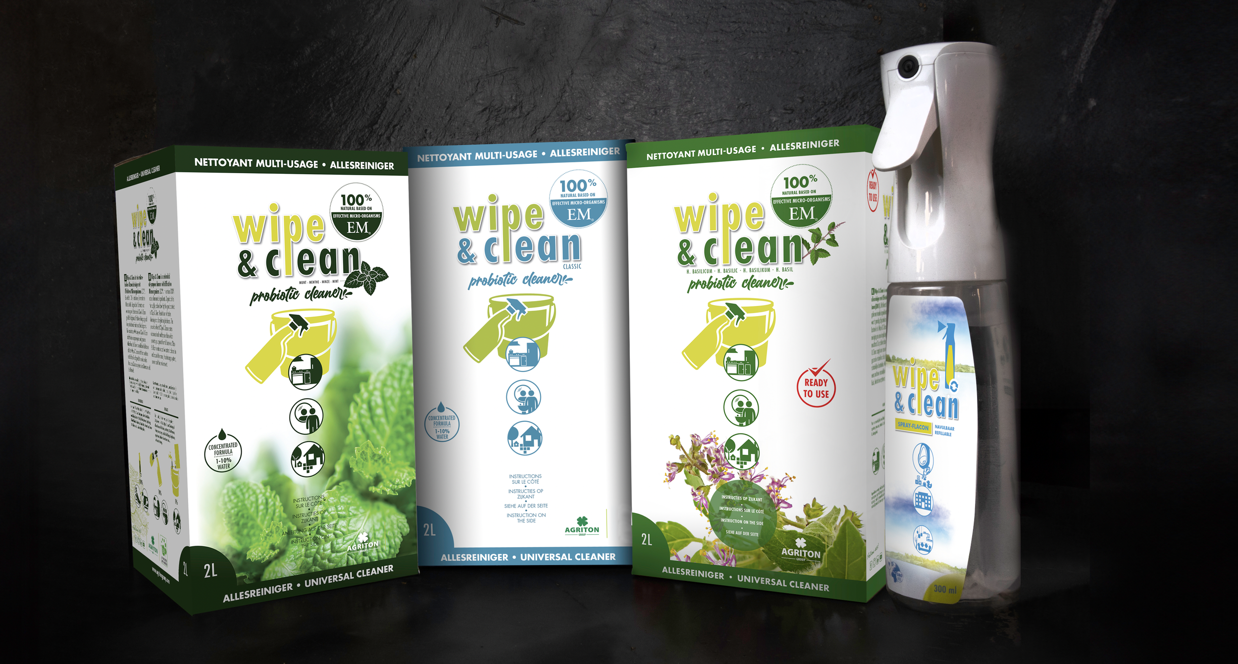 Wipe & Clean Cleaning Liquid