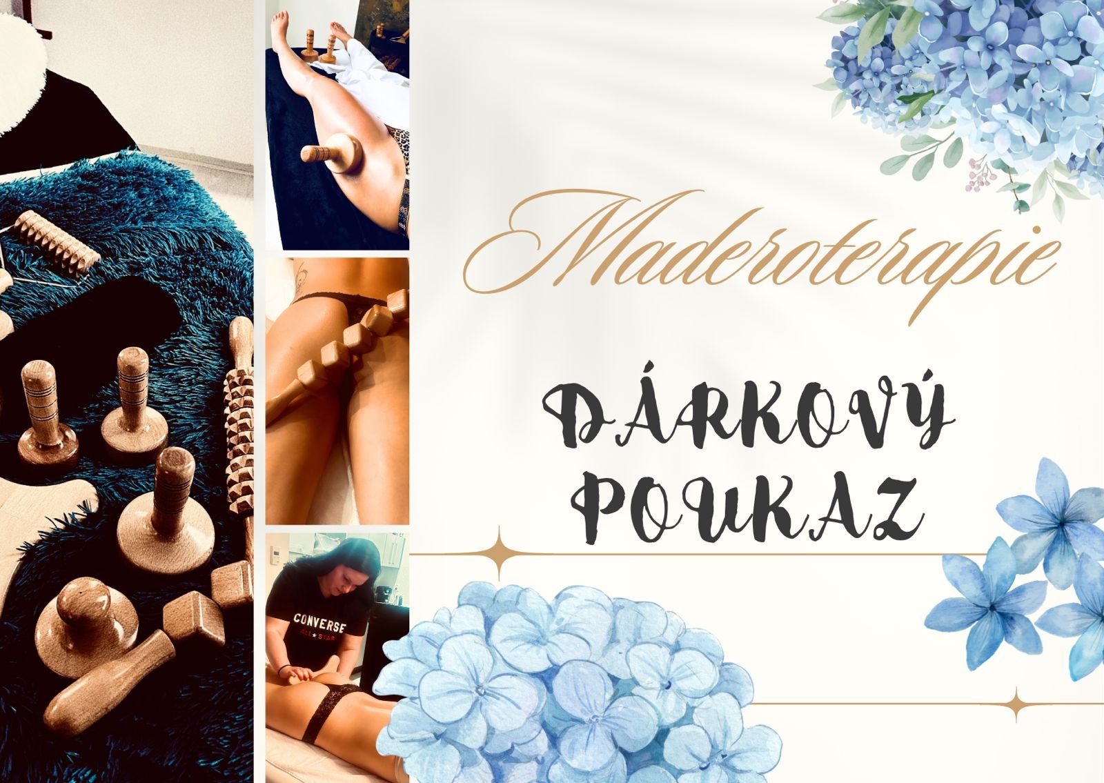DÁRKOVÝ POUKAZ - MADEROTERAPIE