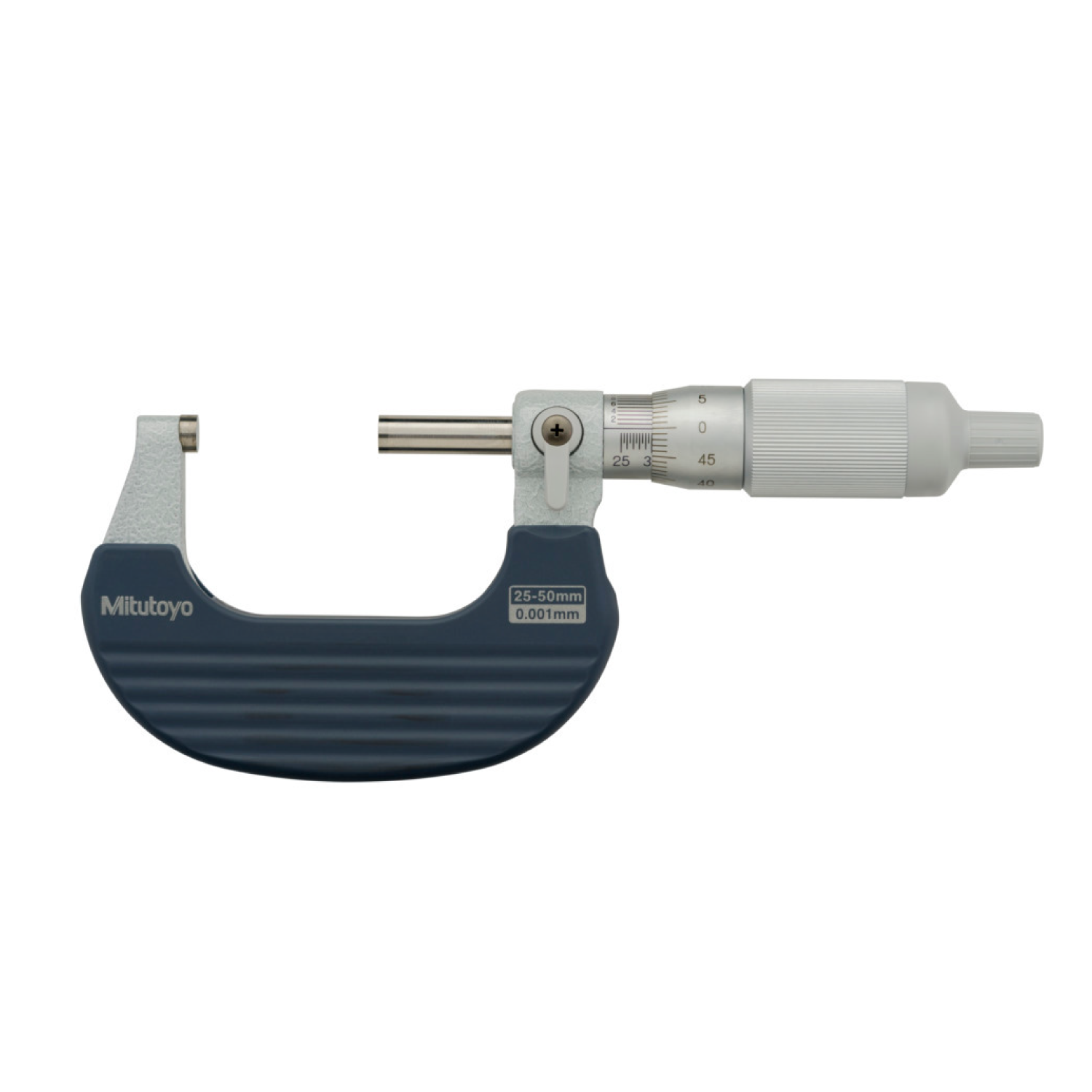 Mitutoyo Outside Micrometer Ratchet Thimble 25-50mm Range | 0.001mm Graduation