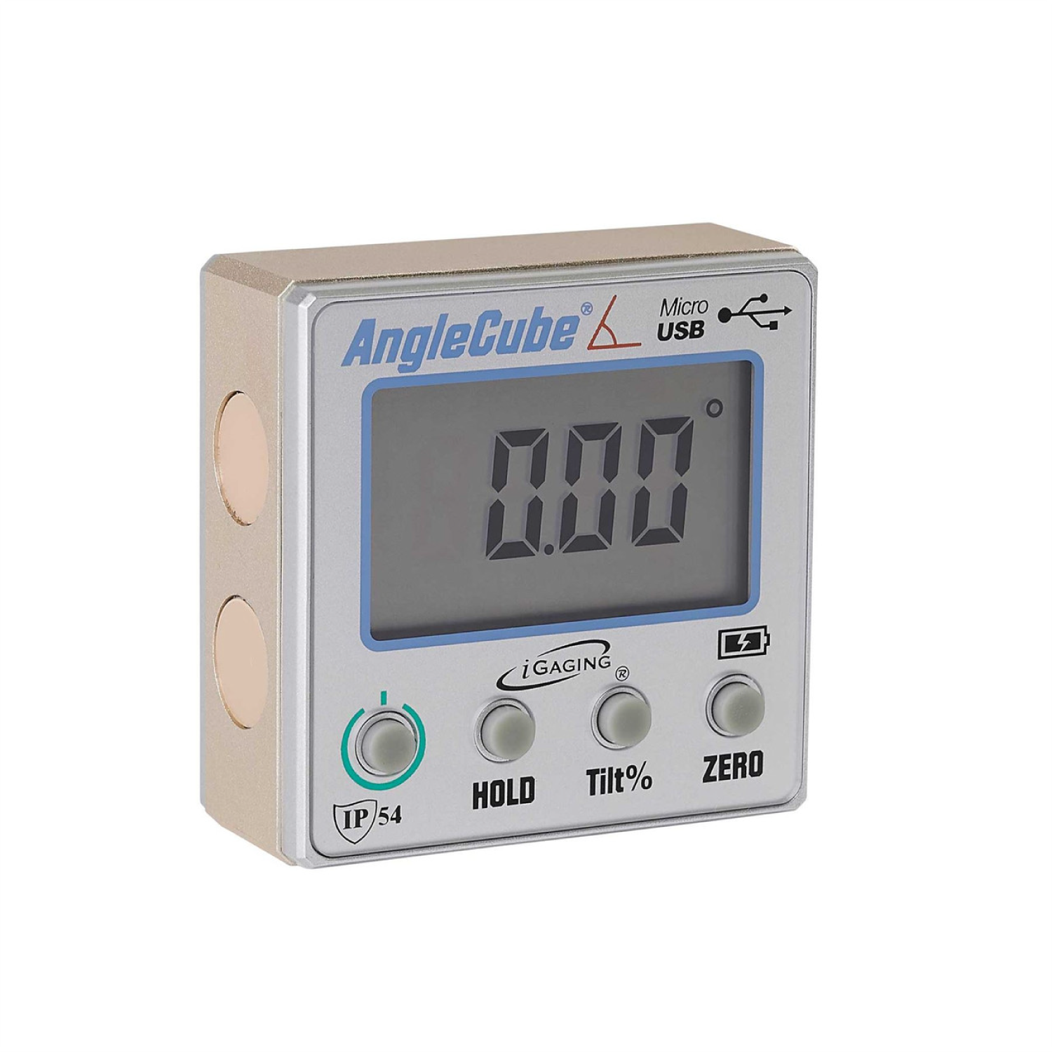 iGAGING Digital Level Bevel Box Angle Cube Finder Protractor Inclinometer IP54