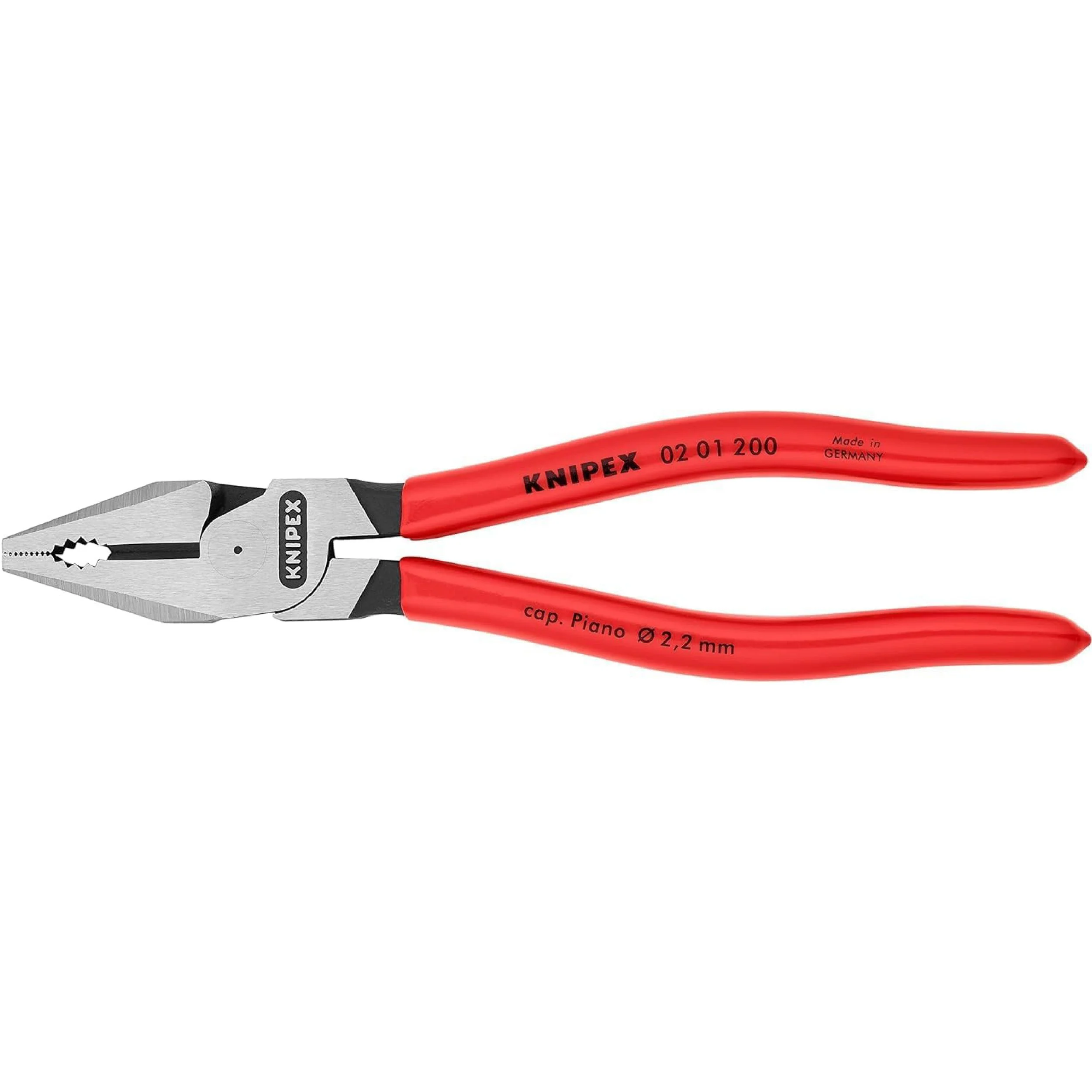 KNIPEX 02 01 200 High Leverage Combination Pliers 200mm
