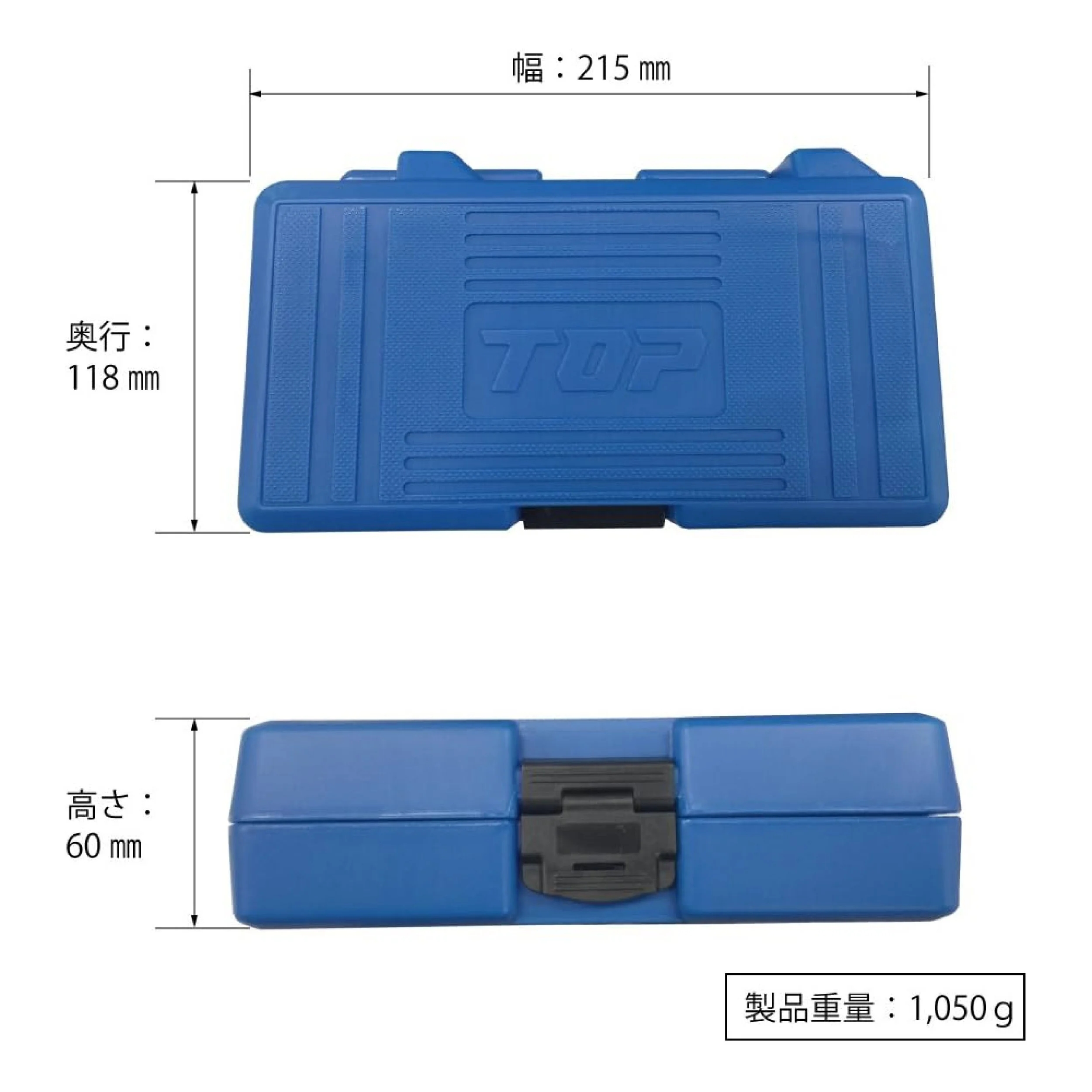 TOP EDS-824CS Compact Impact Socket Set 8–24mm, 9-Piece Metric