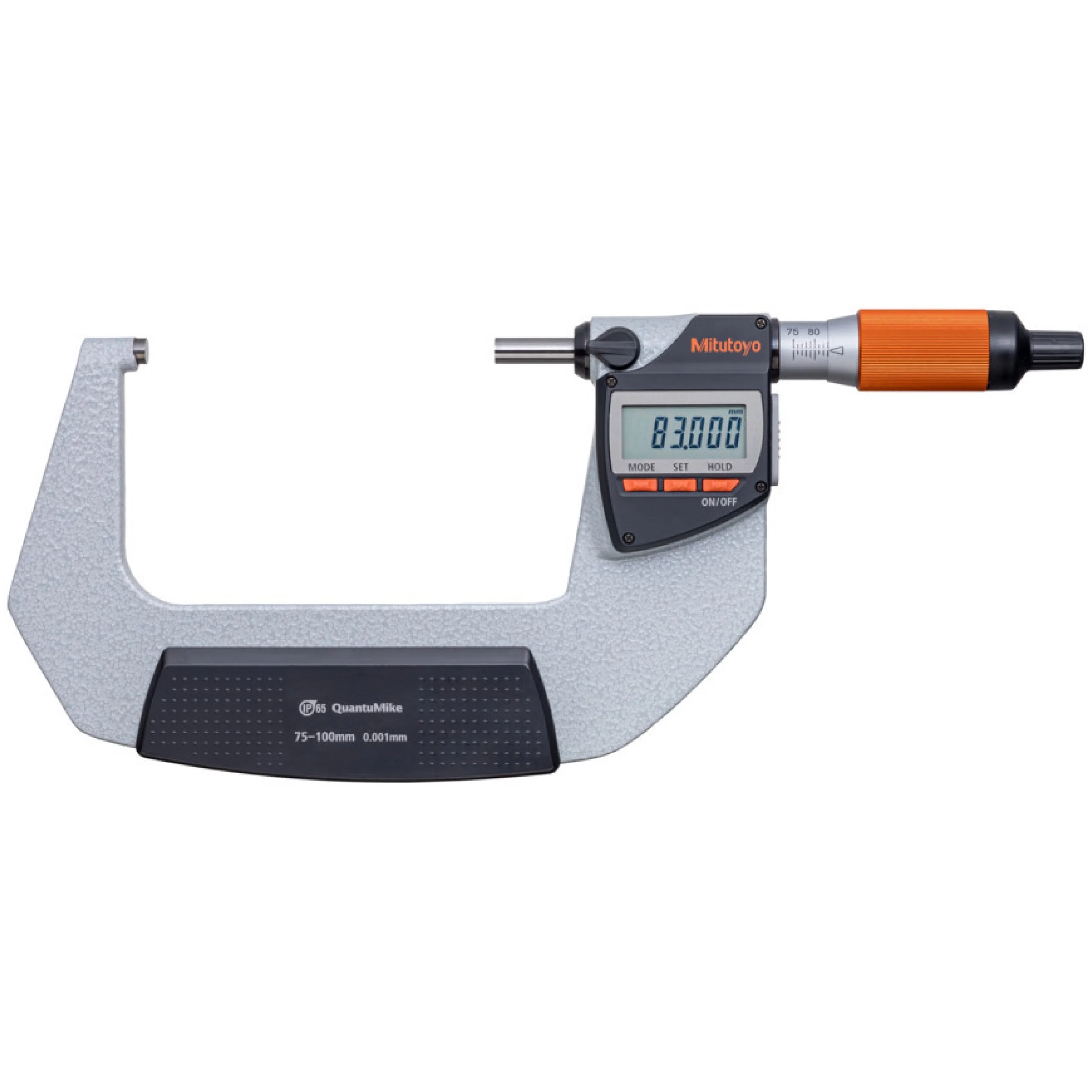 Mitutoyo 293-143-40 QuantuMike Digital Outside Micrometer 75-100mm | 0.001mm SPC Data Output IP65