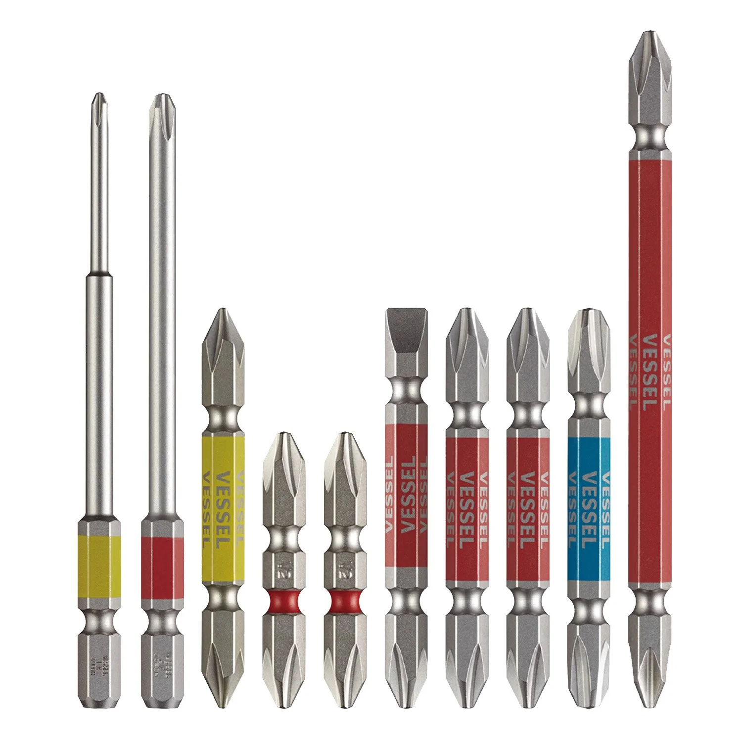 Vessel GS10P-01 GO-SAI Screwdriver Bit 10-Piece Set