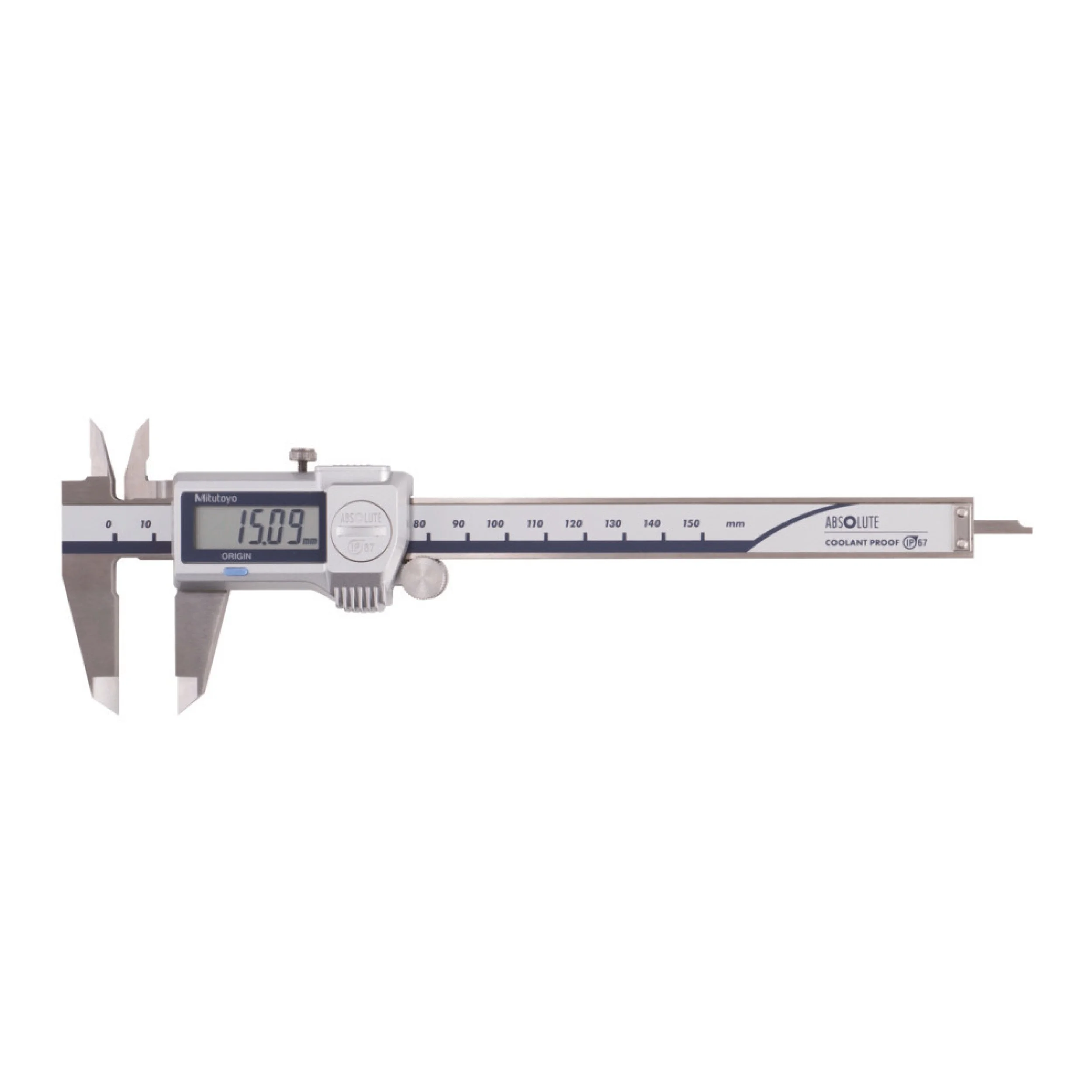 Mitutoyo 500-712-20 Digital Vernier Caliper 0-150mm SPC Data Output, Coolant Proof IP67