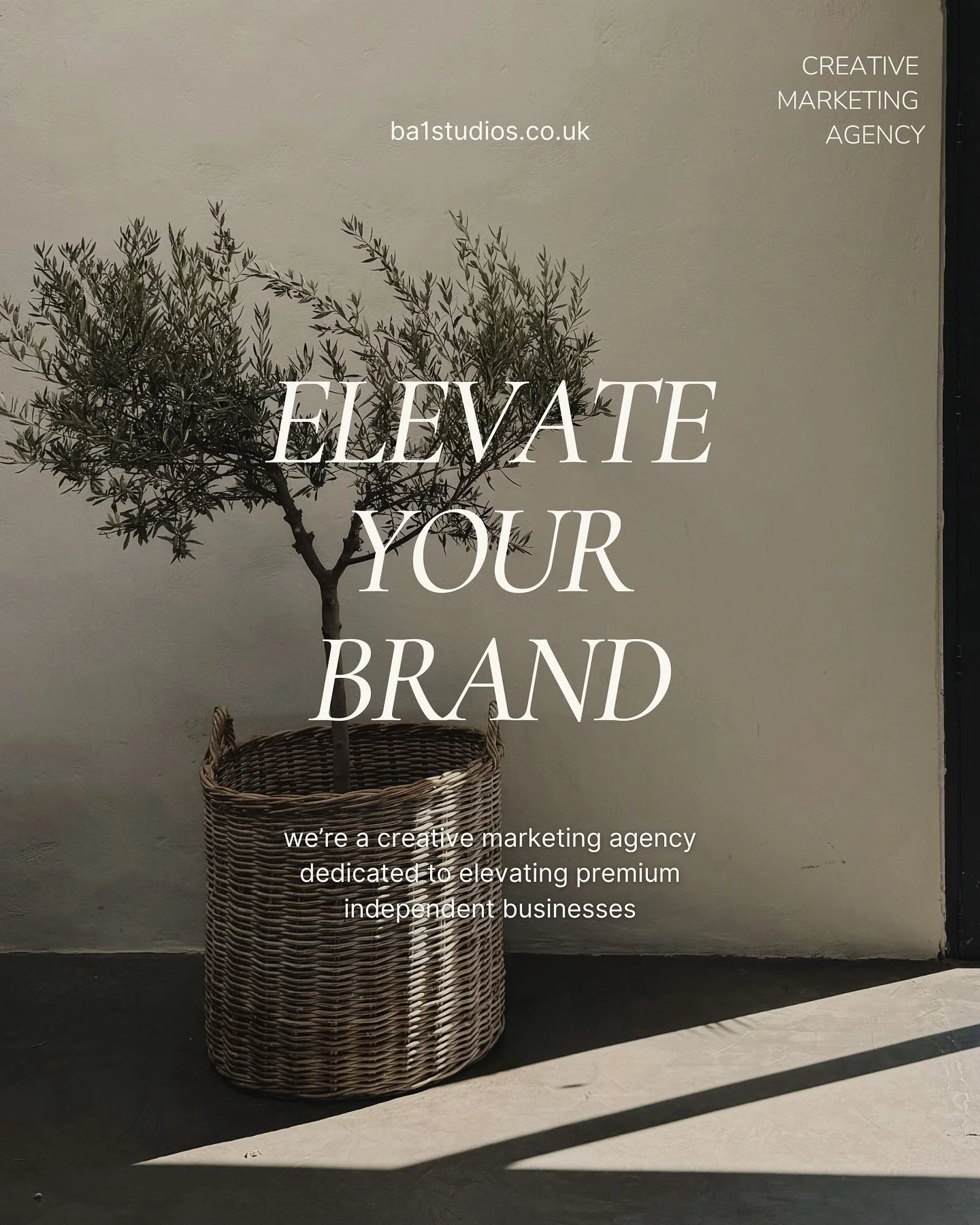 Dedicated to elevating premium independent businesses through best-in-class marketing services - we have a handpicked team of specialist creatives, ready to take your brand to the next level.

Our mission is simple: we aim to provide a friendly, affo