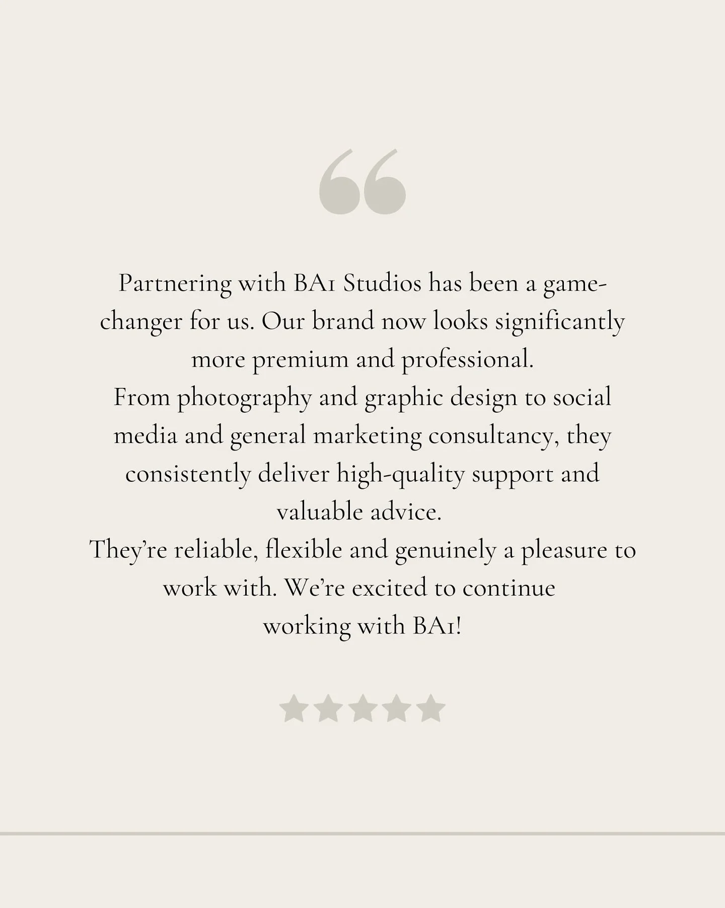 Some lovely words to receive from one of our loyal clients 🫶🏼

We&rsquo;re always grateful for the opportunity to play a part in our clients success stories. 

#creativemarketingagency #marketingagency #marketing #bathbusiness #bathagency #elevatey