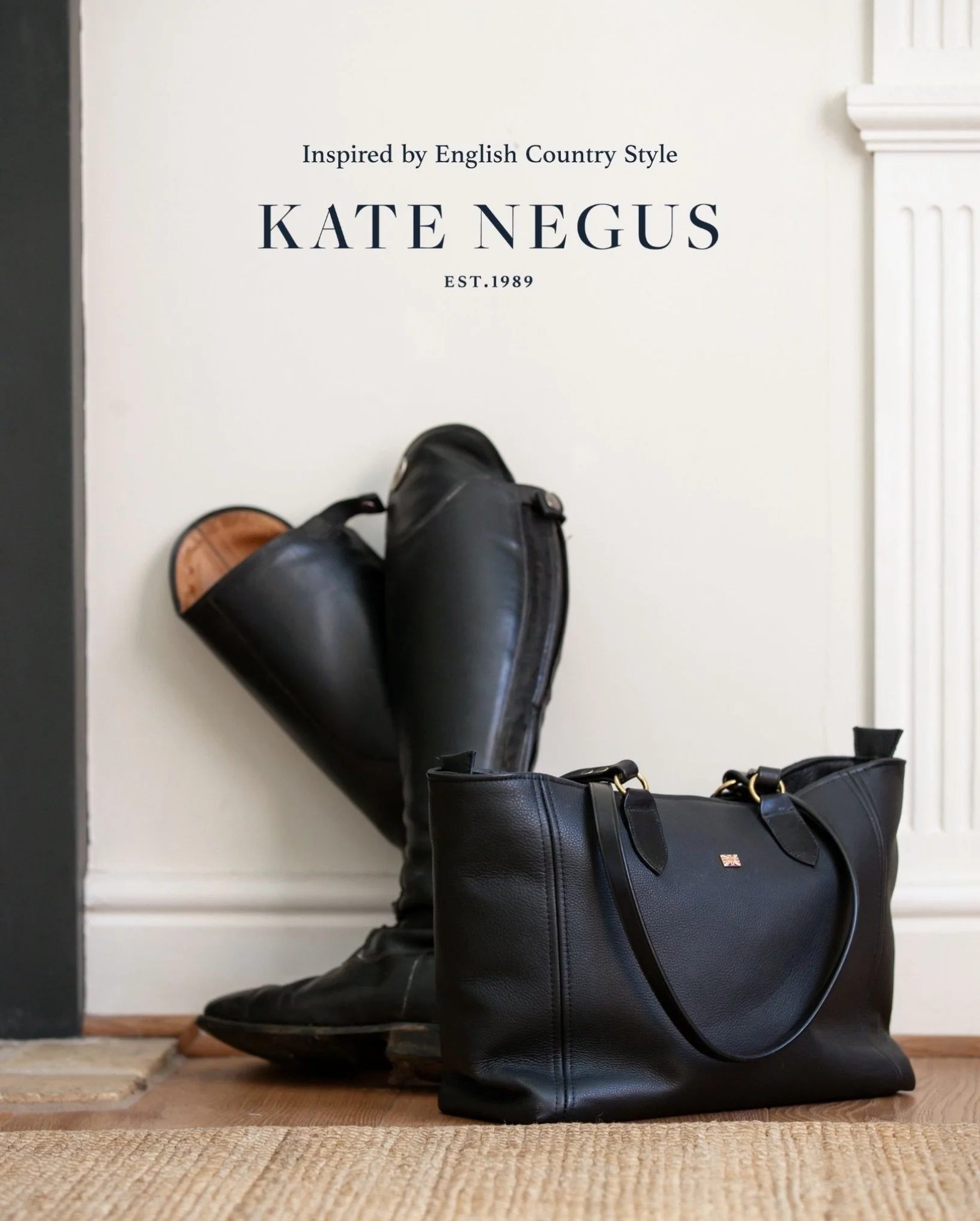 Evolving a brand shaped by English country heritage. 

We developed a brand identity and creative direction that was inspired by the brand&rsquo;s equestrian heritage and the timeless elegance of English country style.

Alongside its recognised eques