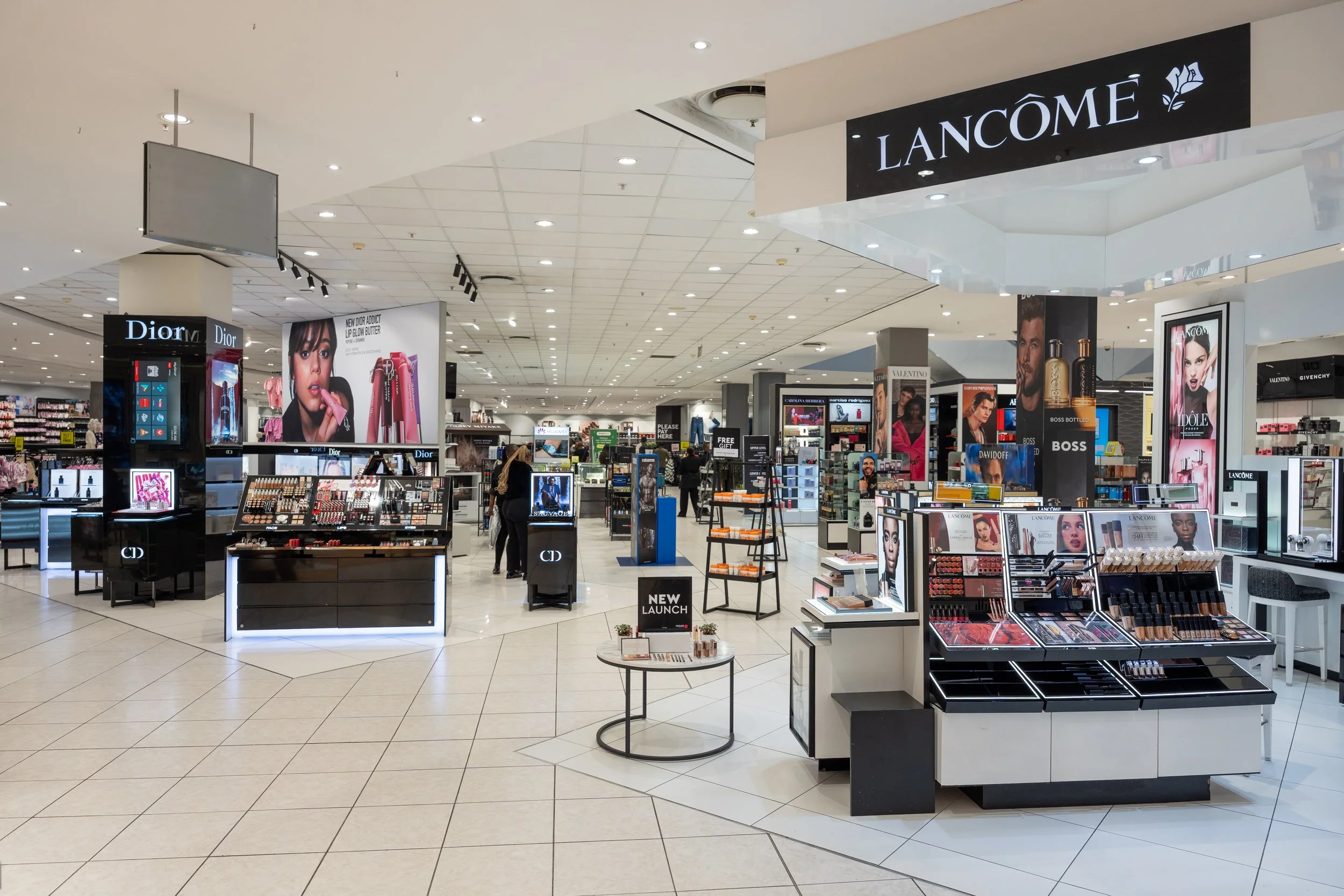 Photoshoot for Retail Directions, showcasing department stores