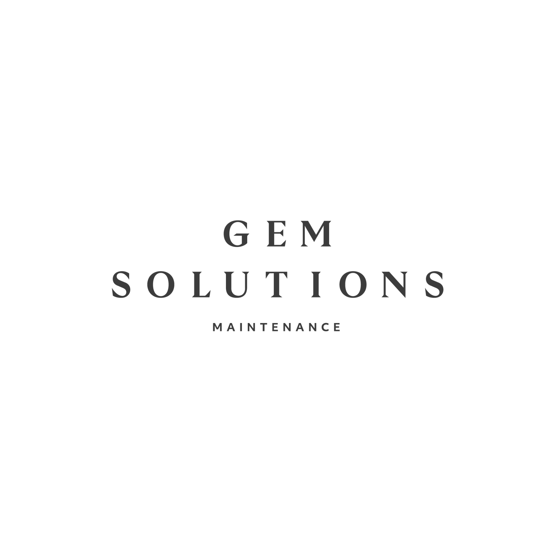 New branding for Property Maintenance company in Bath, Gem Solutions