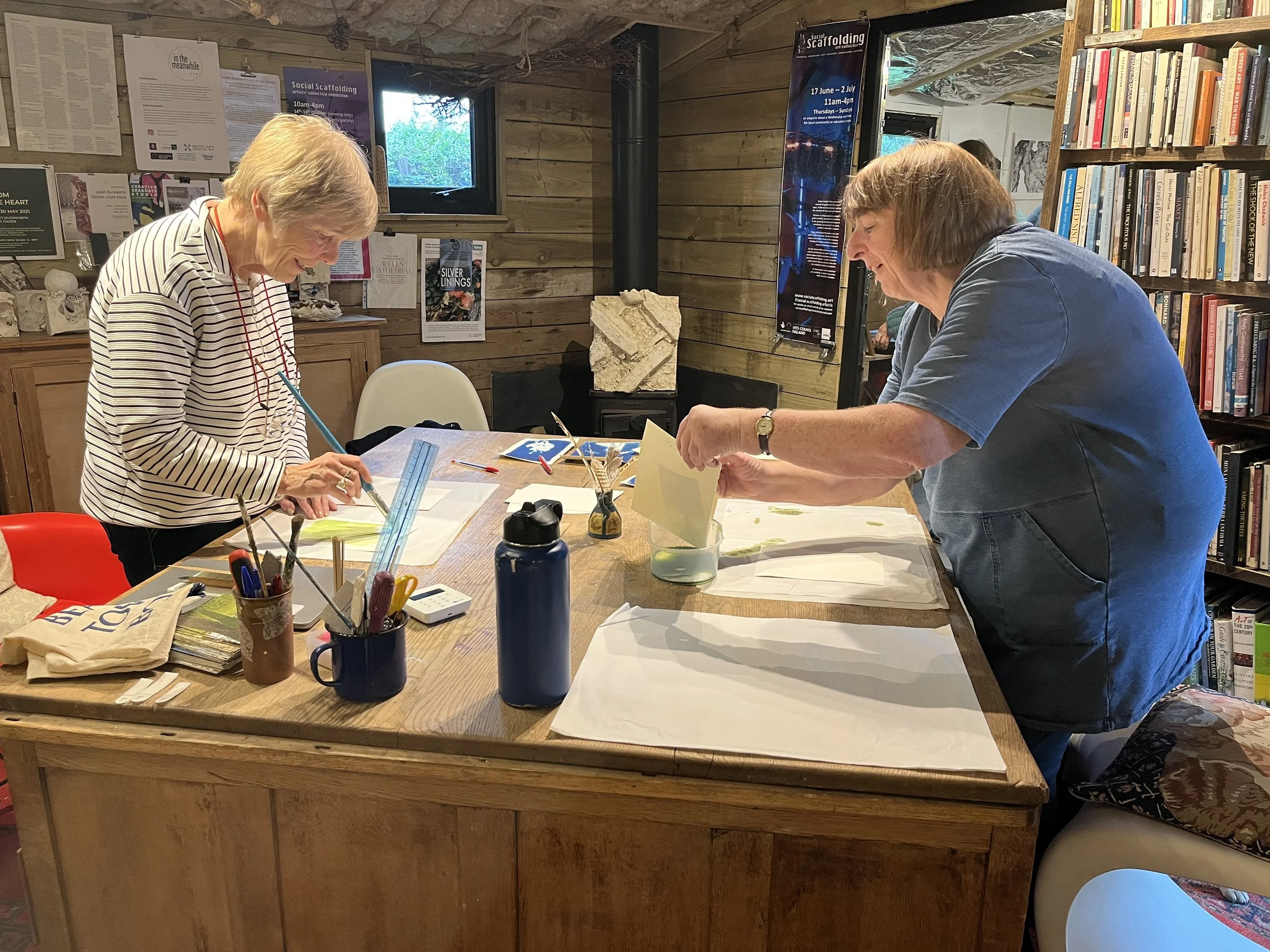 Workshops at Somerset Open Studios, September 2025