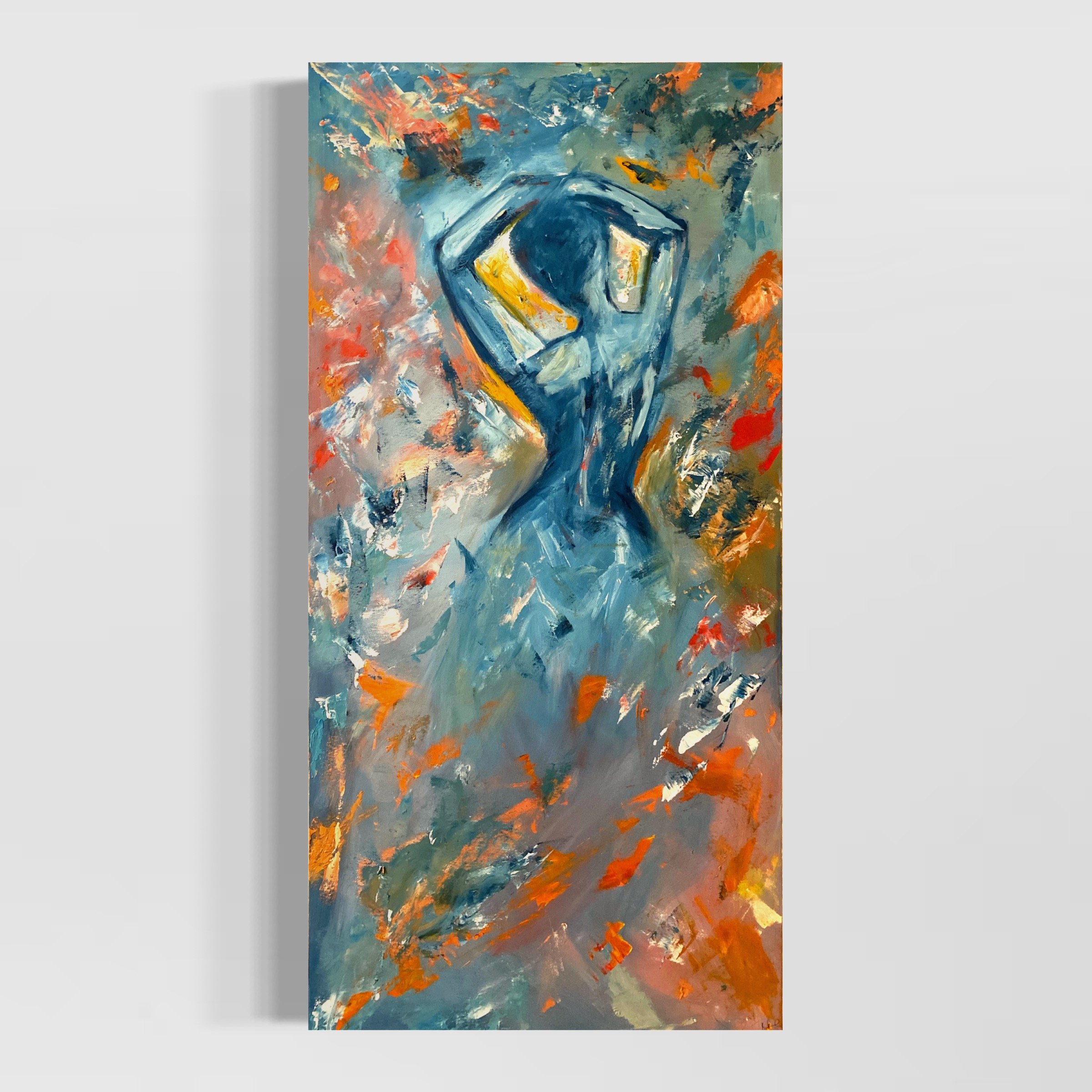 Blue | 100 x 50 cm | 5000,-