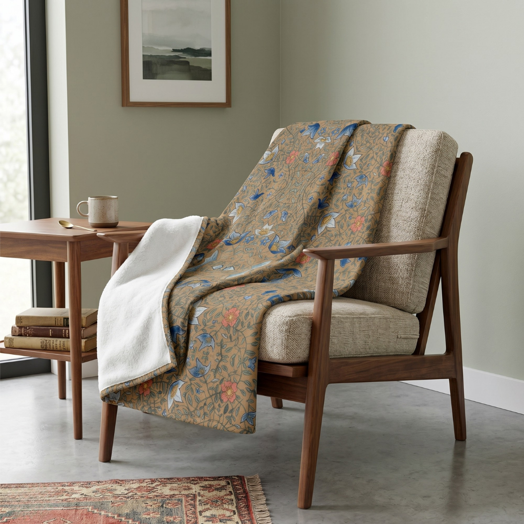 Acanthe Throw Blanket