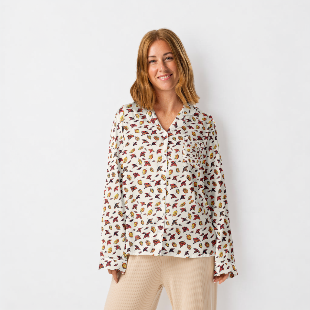Autumn Frost Long Sleeve Pyjama Top