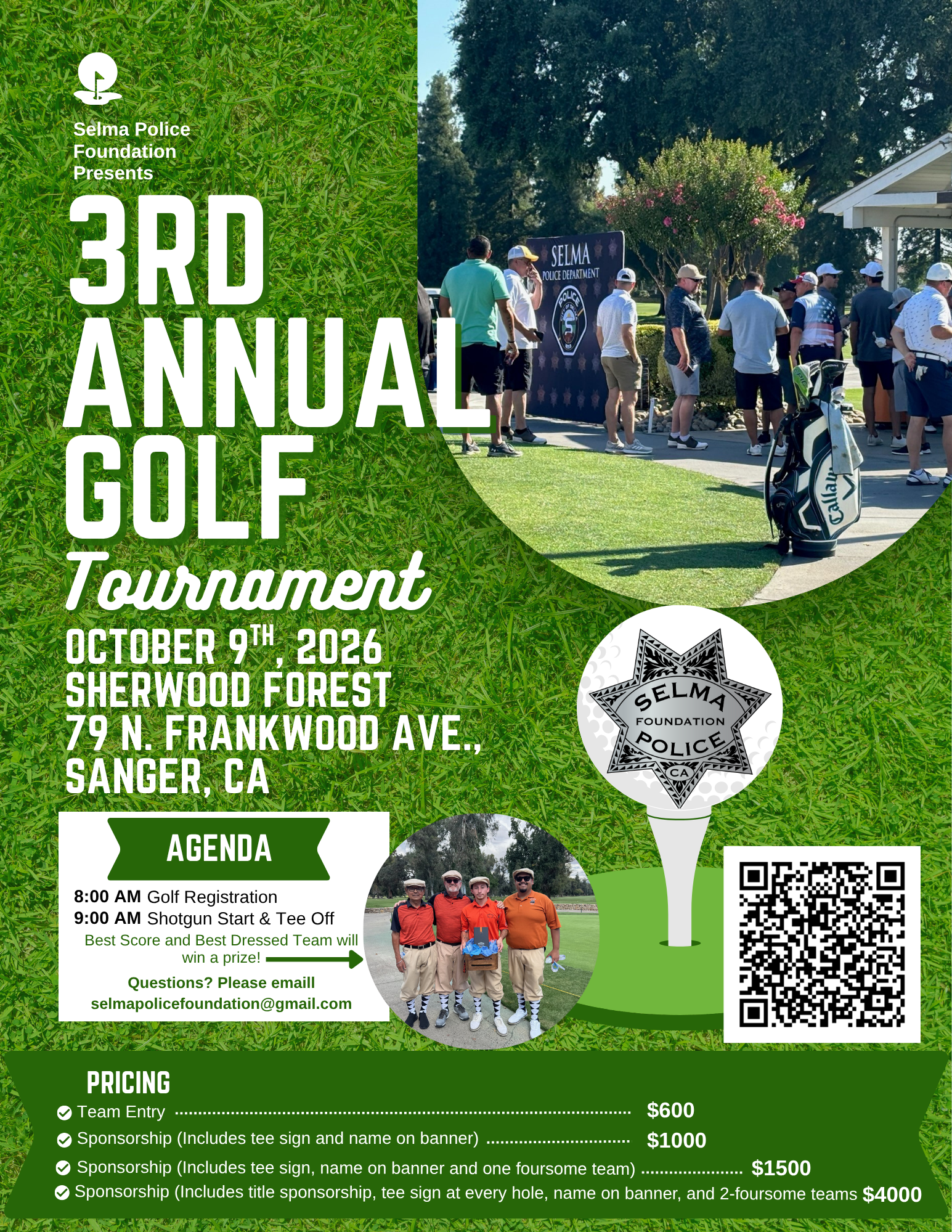 3RD ANNUAL GOLF TOURNAMENT