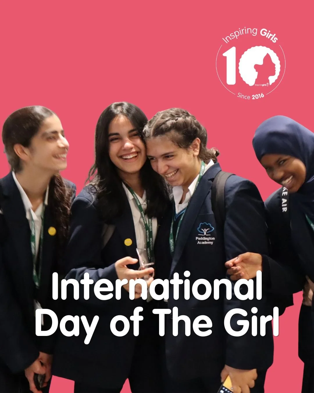 Today is International Day of the Girl 💛

For 10 years, Inspiring Girls has helped girls challenge the limits placed on them, whether those come from stereotypes, society or self-doubt. But the next 10 years are about going further, so that every gi
