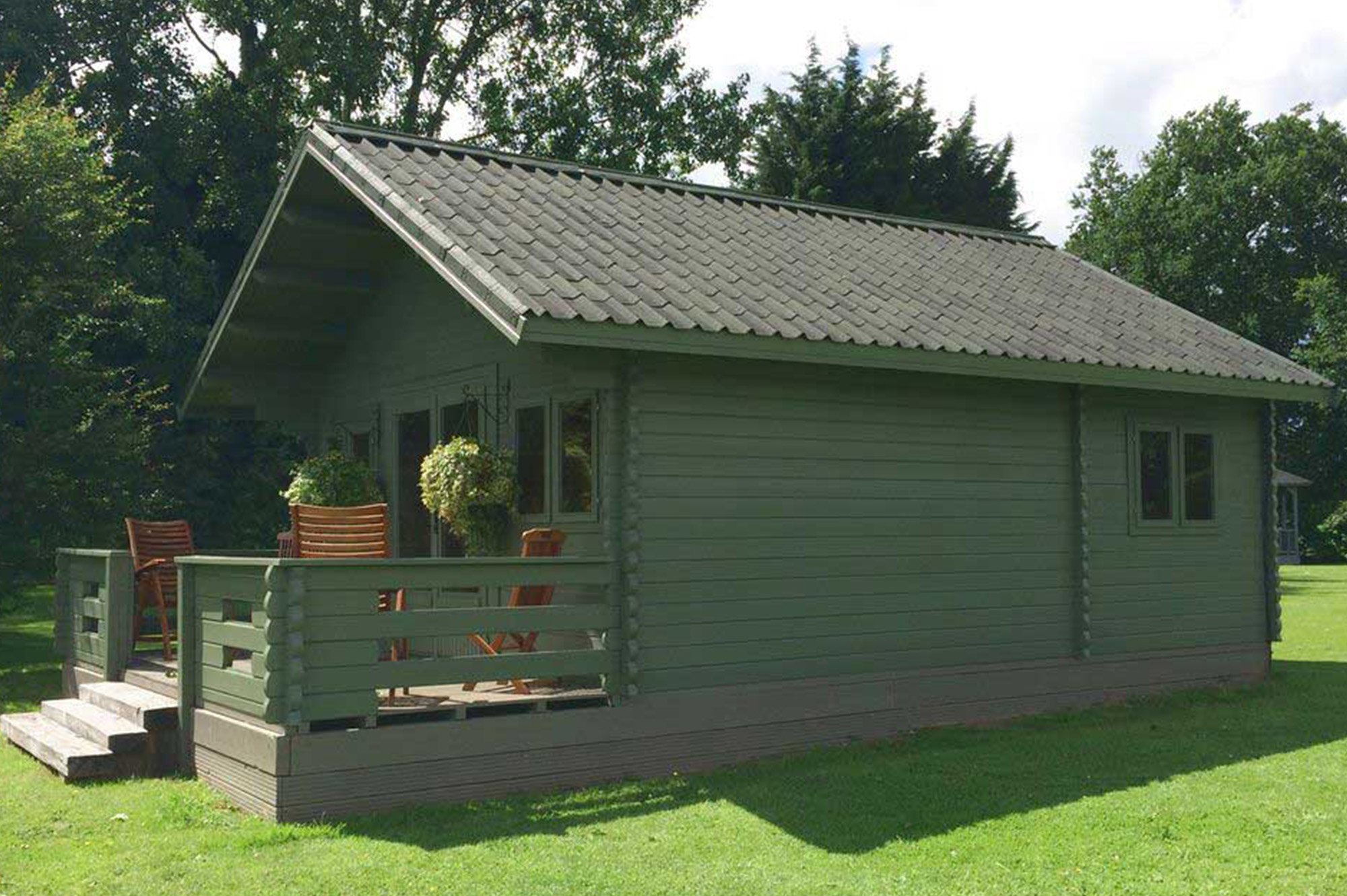  Forest Lodge 56mm: 4.8m x 6.5m in 56mm logs - £18,325 inc. VAT 