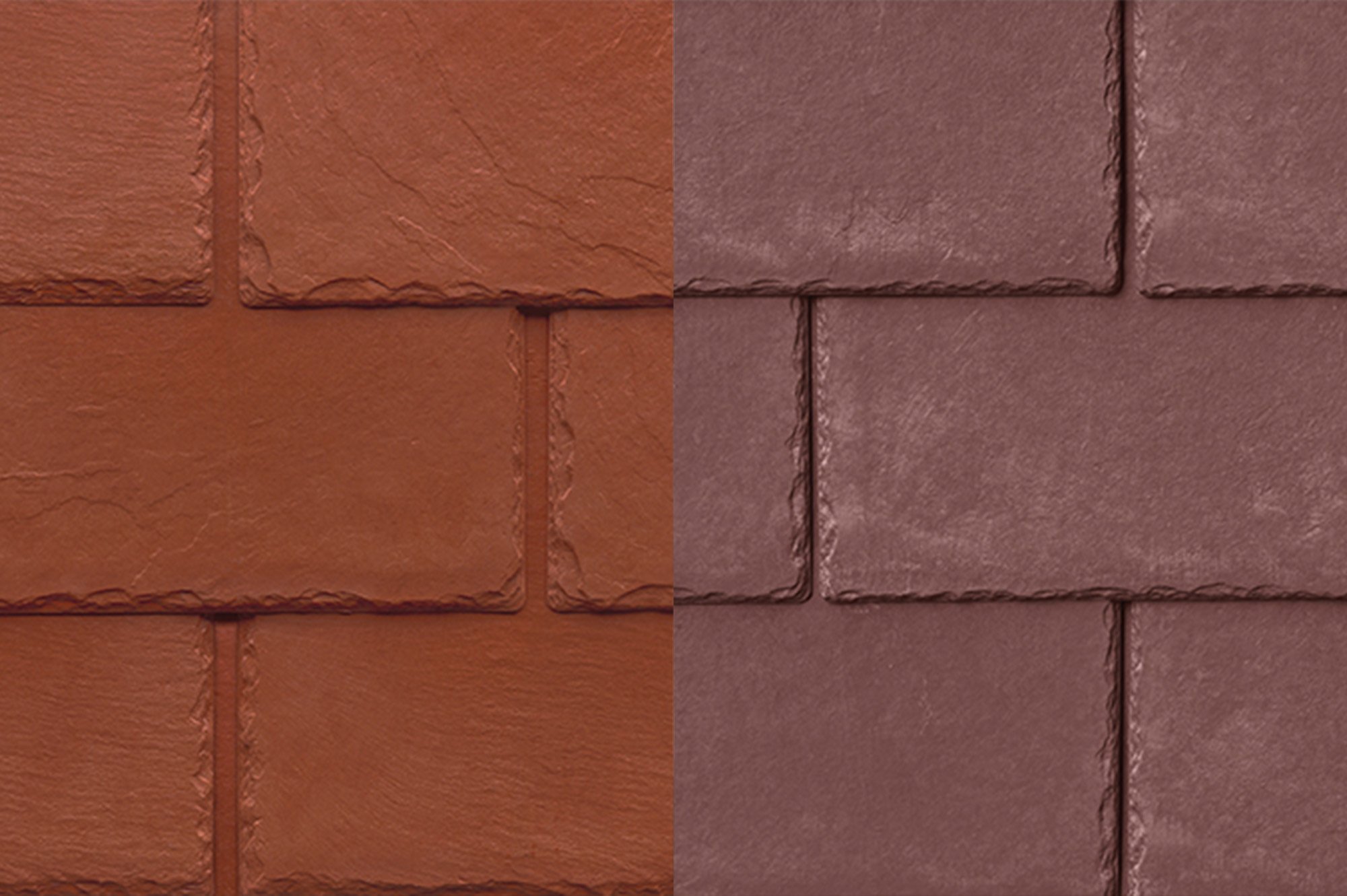  Brick Red (Left) and Red Rock (Right) 