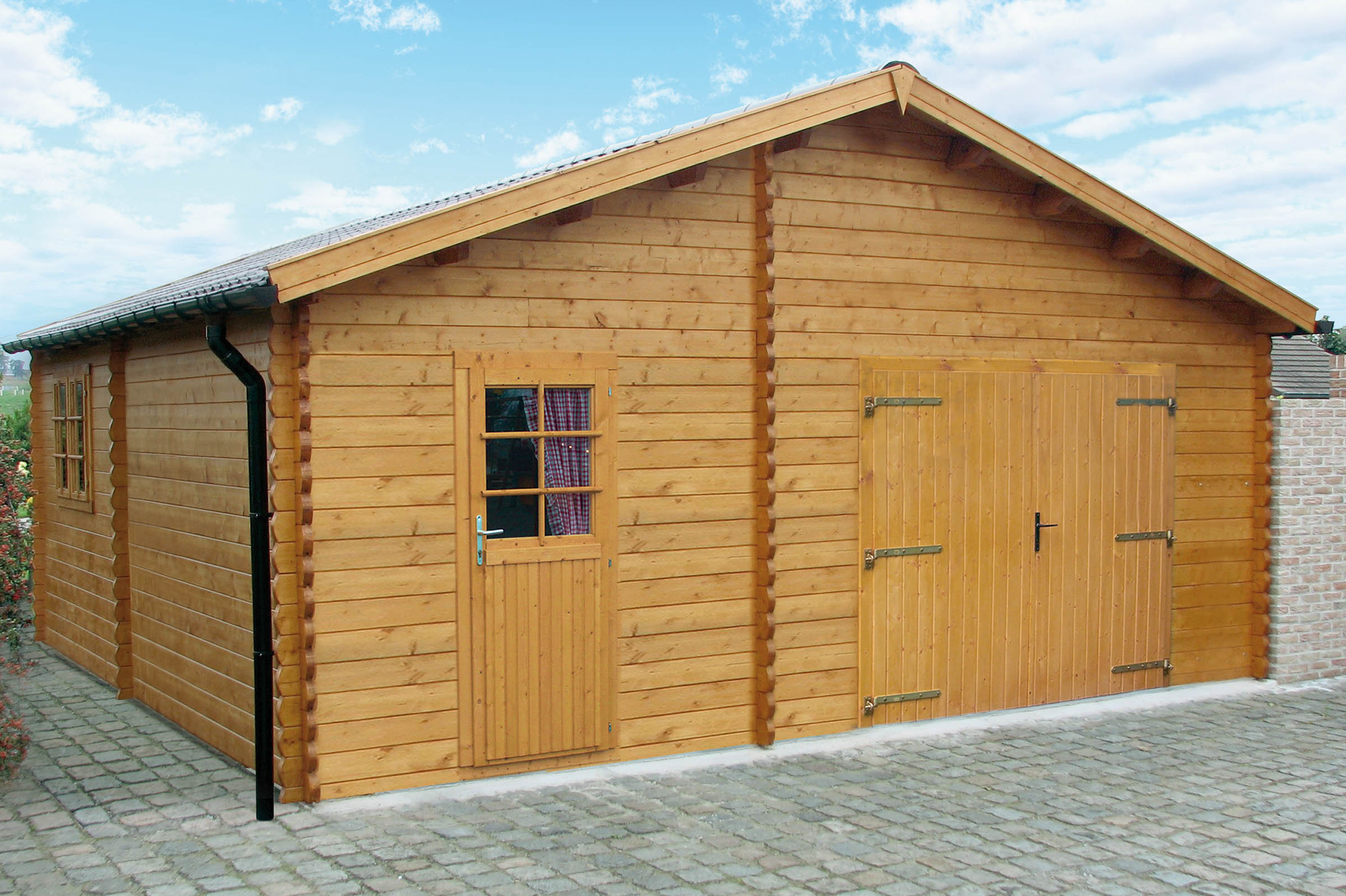  VPO Wooden barn garage door 