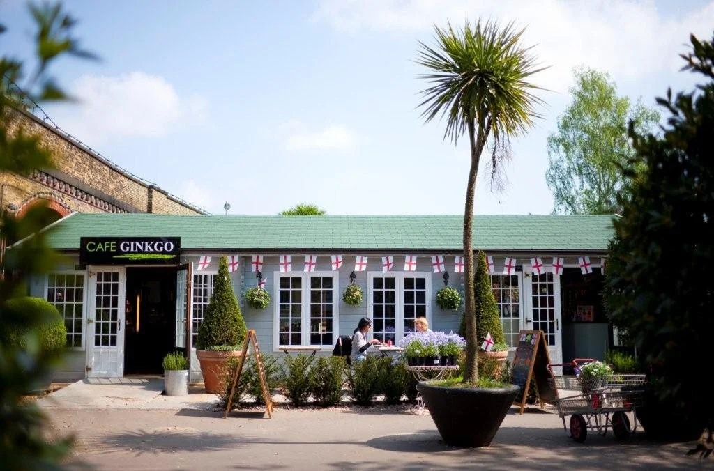 The Achingly Trendy Cafe Ginkgo Log Cabin — Keops