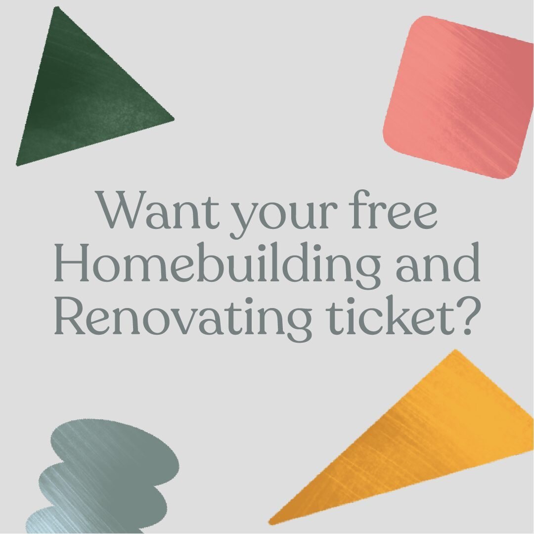 Come and say hello! 👋🏼

We're offering a limited number of free tickets for the Homebuilding and Renovating show at the NEC! 

Go to the link in our bio to be sure you don't miss out!