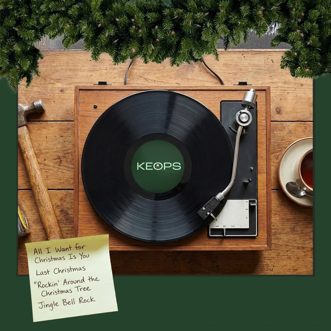It&rsquo;s officially December&hellip; which means the Christmas playlist is ON 🎶

We&rsquo;ve created a festive Keops vinyl to celebrate, now you tell us:
What&rsquo;s your favourite Christmas song of all time?

Drop it in the comments and let&rsqu