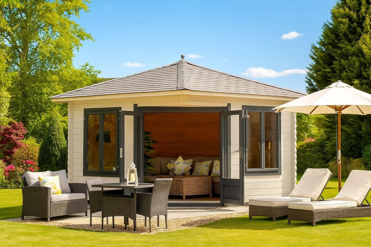 Winter blues? Not here!

Just look at these gorgeous Keops garden rooms built for summer, but perfect for all seasons. 🌿✨

Whether you're dreaming of a warm, quiet retreat away from the main house, a cosy reading nook, or a spot to soak up what litt