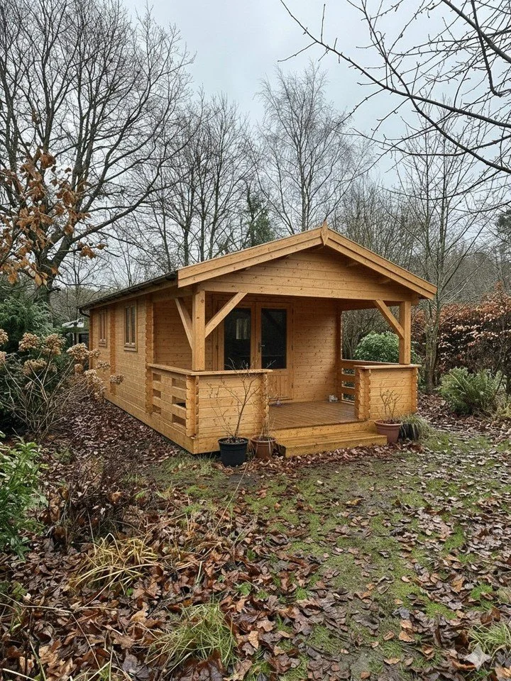 🪵 Cabin Goals, Right in Your Garden

This beautiful 3.95m x 6.0m garden room is proof that timber and tranquillity go hand-in-hand. Built in a leafy spot, it&rsquo;s the perfect year-round space for work, hobbies or just putting your feet up with a 