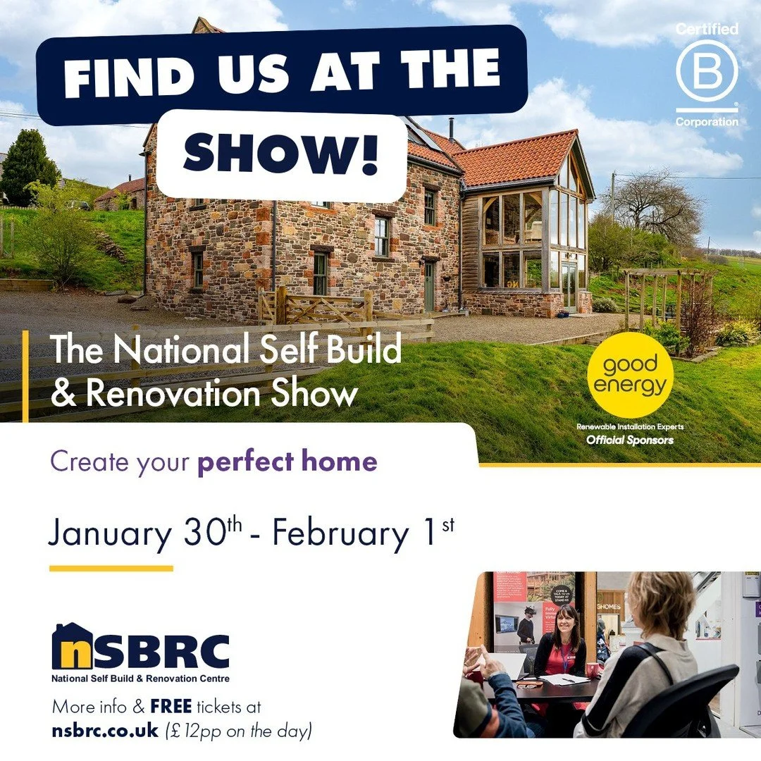 ⏰ Two weeks to go!

We&rsquo;re counting down to the NSBRC Winter Show, and we can&rsquo;t wait to be part of it.

If you&rsquo;re planning a self build, renovation, retrofit or sustainable home project, this is one event you don&rsquo;t want to miss