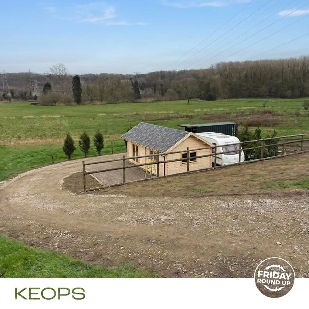 This week&rsquo;s build takes us to Staffordshire 📍

A 7.5m x 3.95m gable cabin in 56mm log, designed as a place to step back, recharge and take in the surroundings while working on the land 🌿

With a steeper 30&deg; roof pitch and heavy-duty lamin