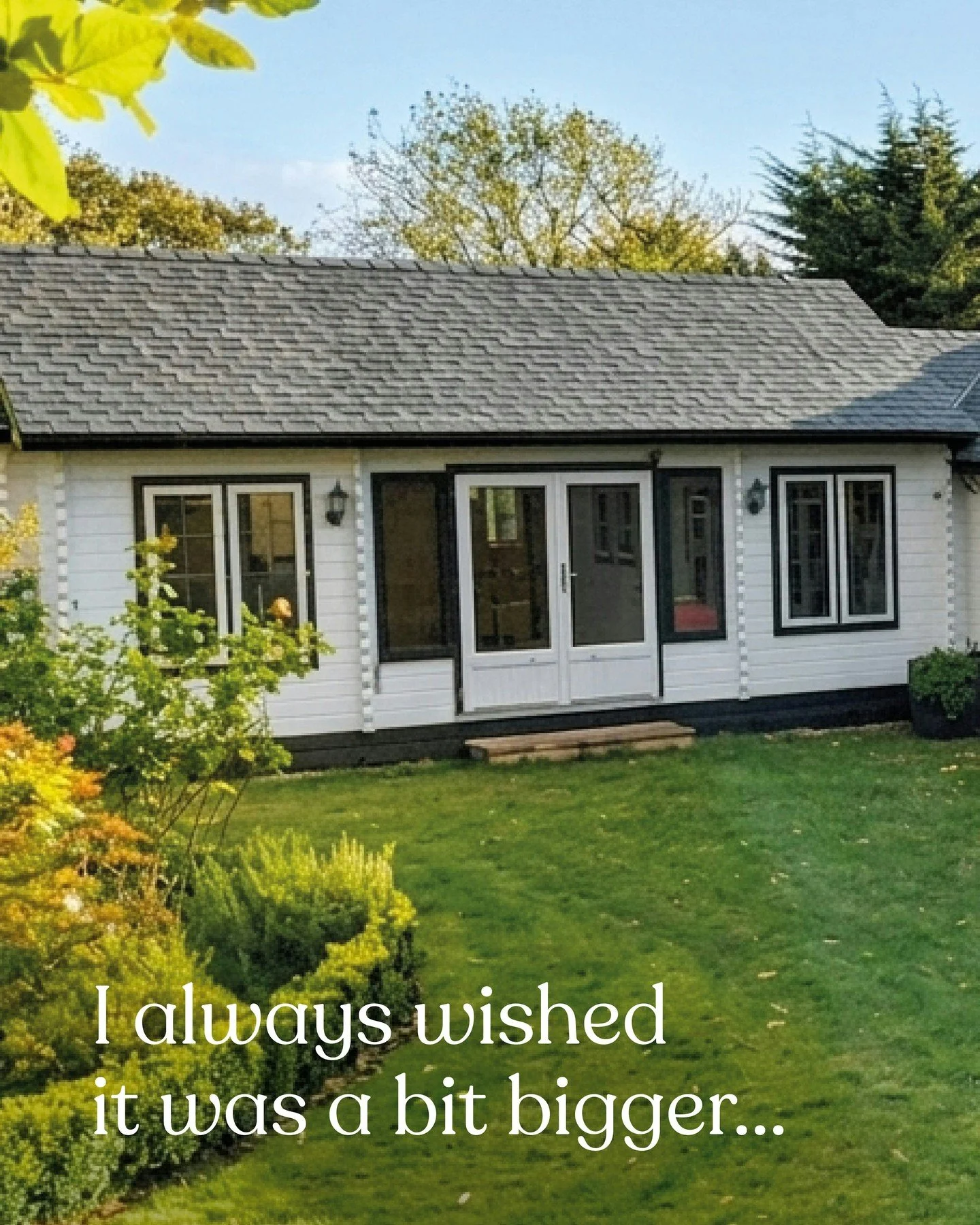 Sometimes the only problem with a cabin&hellip; is wishing it was just a little bigger...😆 

The good news is, you don&rsquo;t always need to start again!

At Keops, many of our cabins can be extended in the future, meaning you can begin with the sp