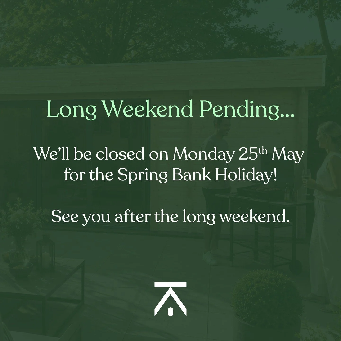 Long weekend mode: activated ☀️🍹

Whether you&rsquo;re firing up the BBQ, escaping to the garden, or simply soaking up every second of this sunshine&hellip; we hope this Bank Holiday is a good one 🌿

We&rsquo;ll be taking a short break on Monday, t